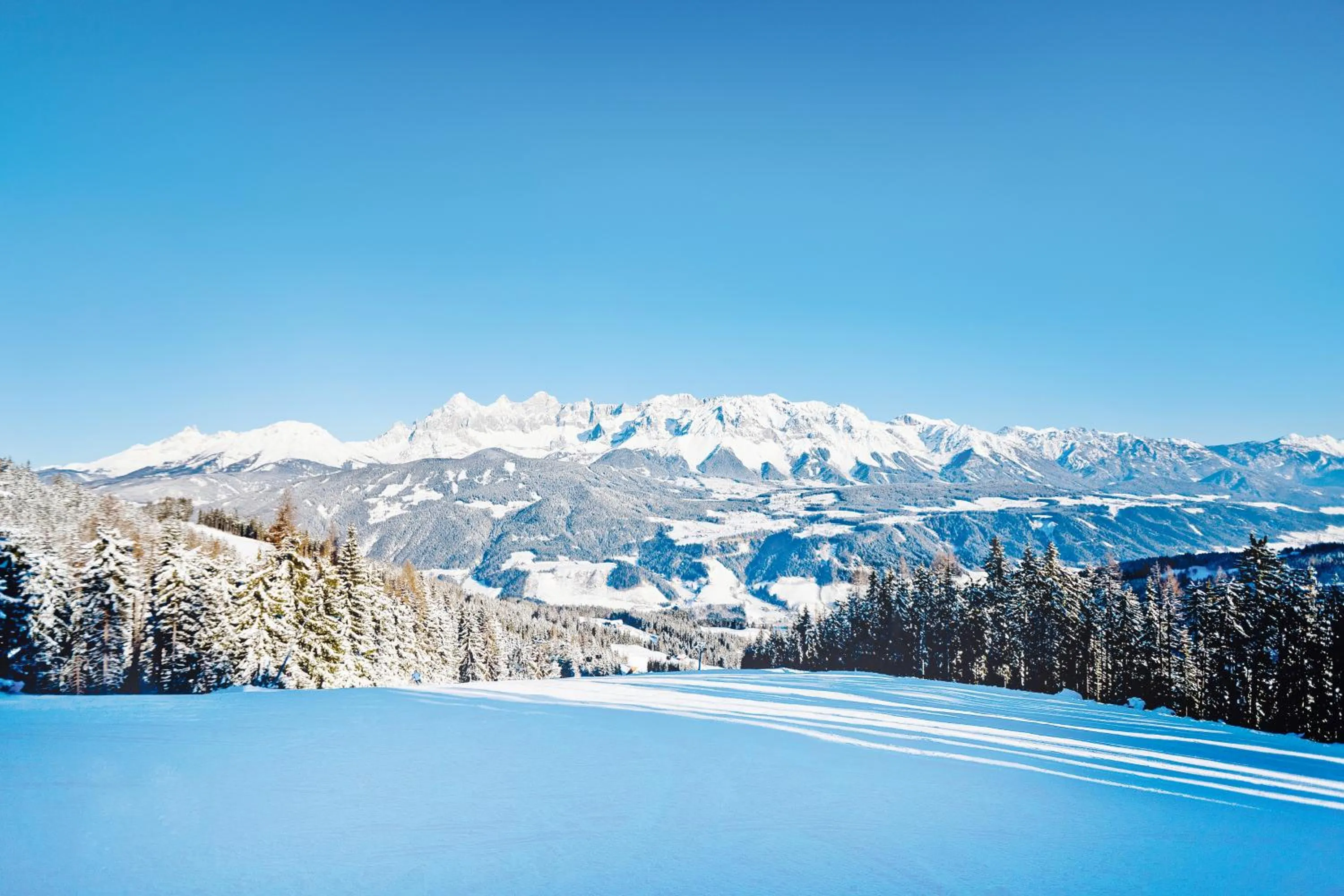 Skiing in Aparthotel Schloss Thannegg