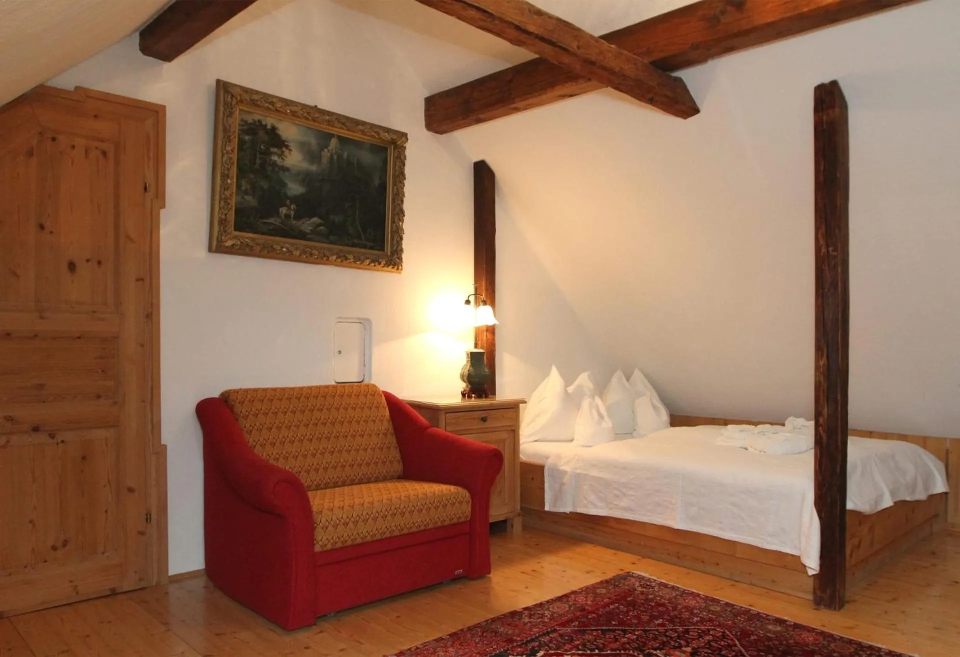 Bed in Aparthotel Schloss Thannegg