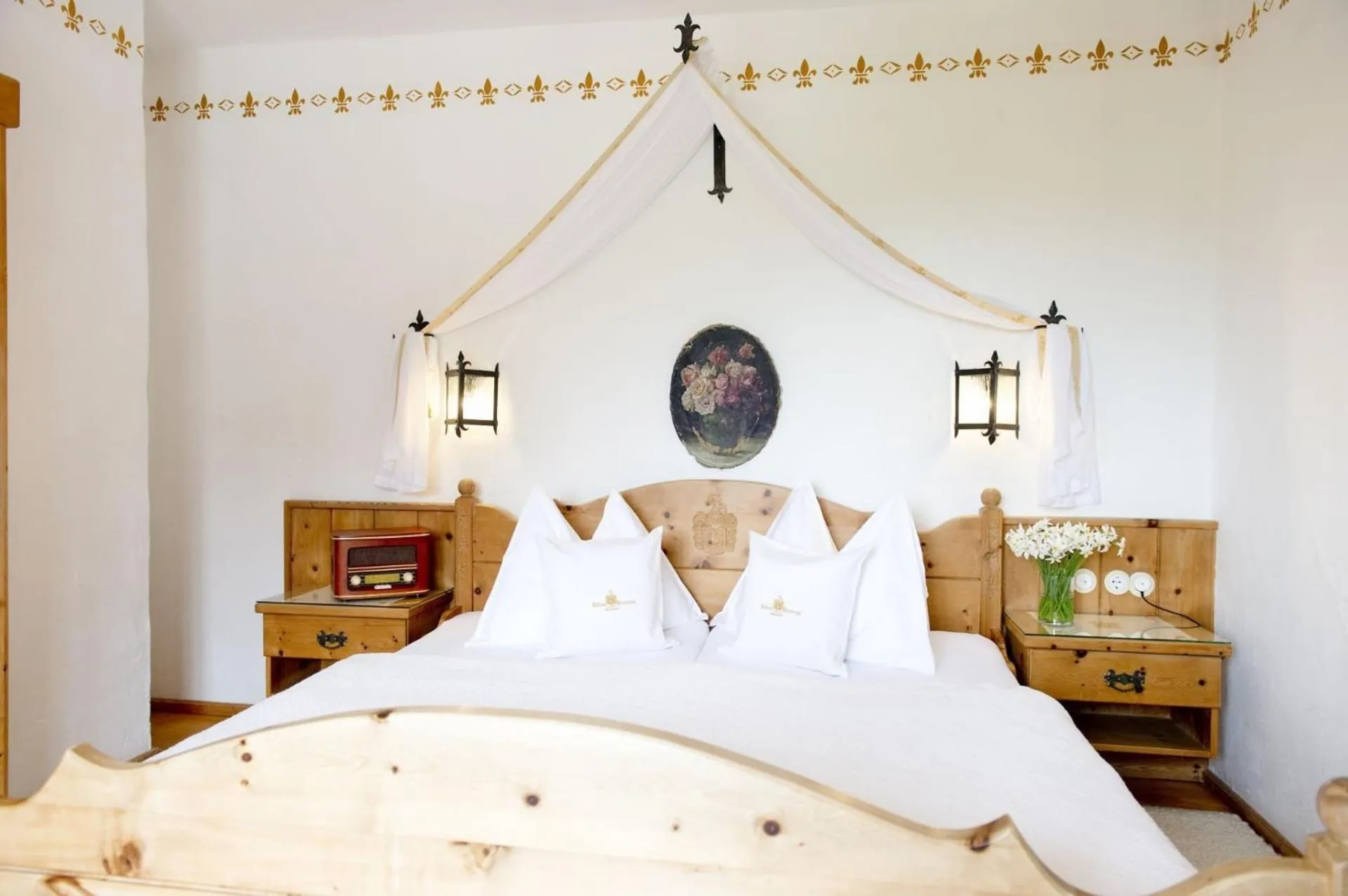 Bed in Aparthotel Schloss Thannegg