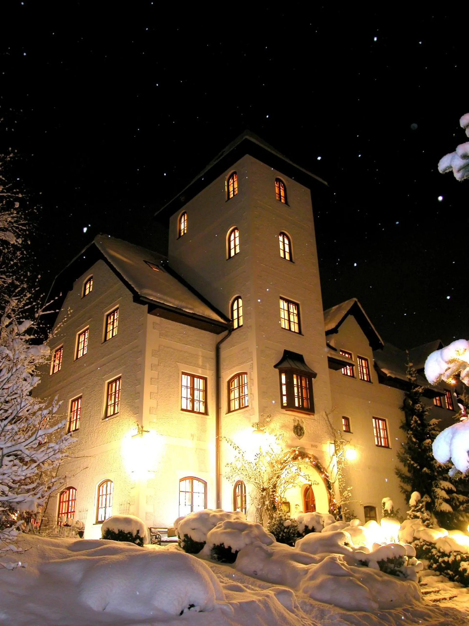 Facade/entrance in Aparthotel Schloss Thannegg