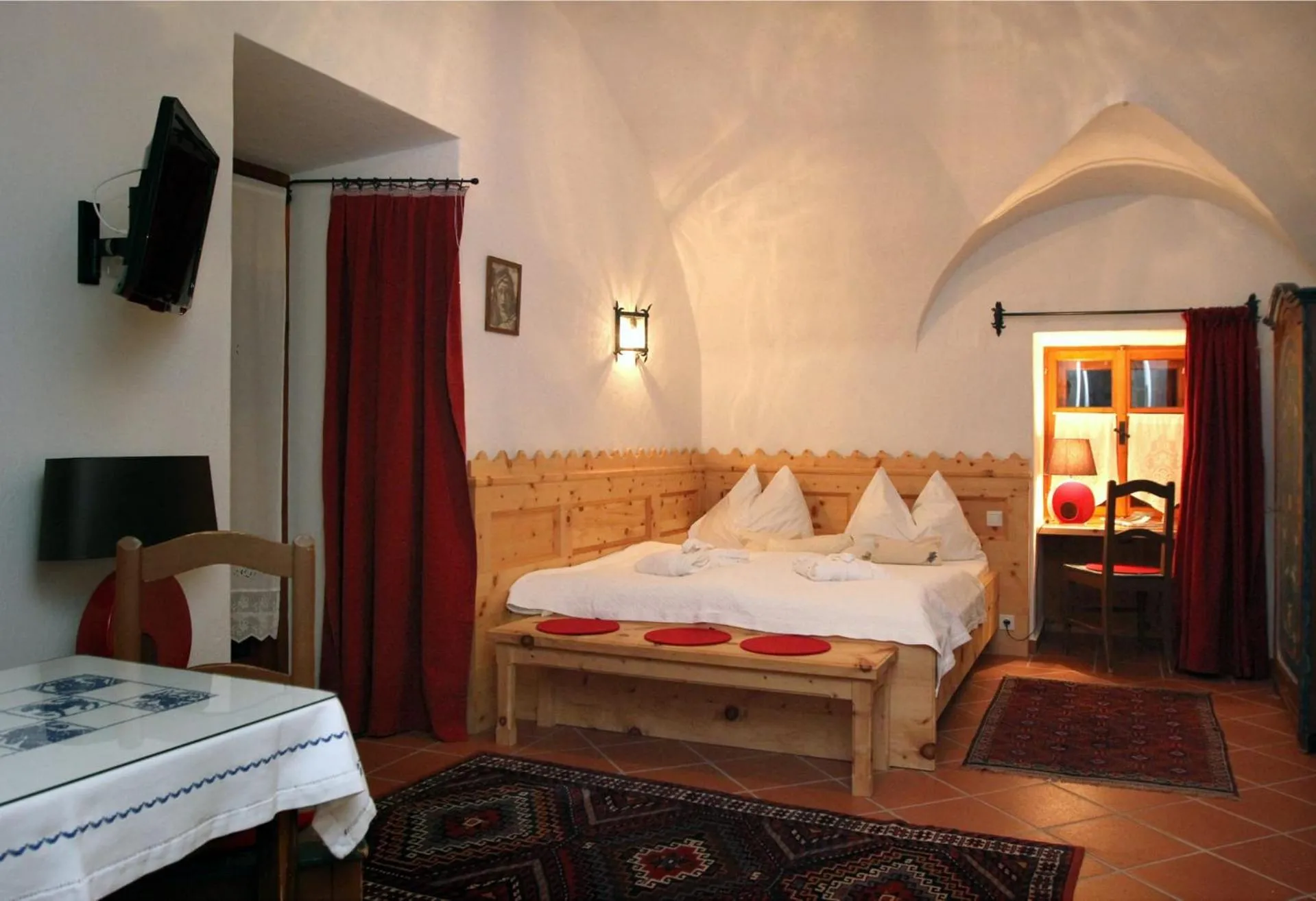 Bed in Aparthotel Schloss Thannegg