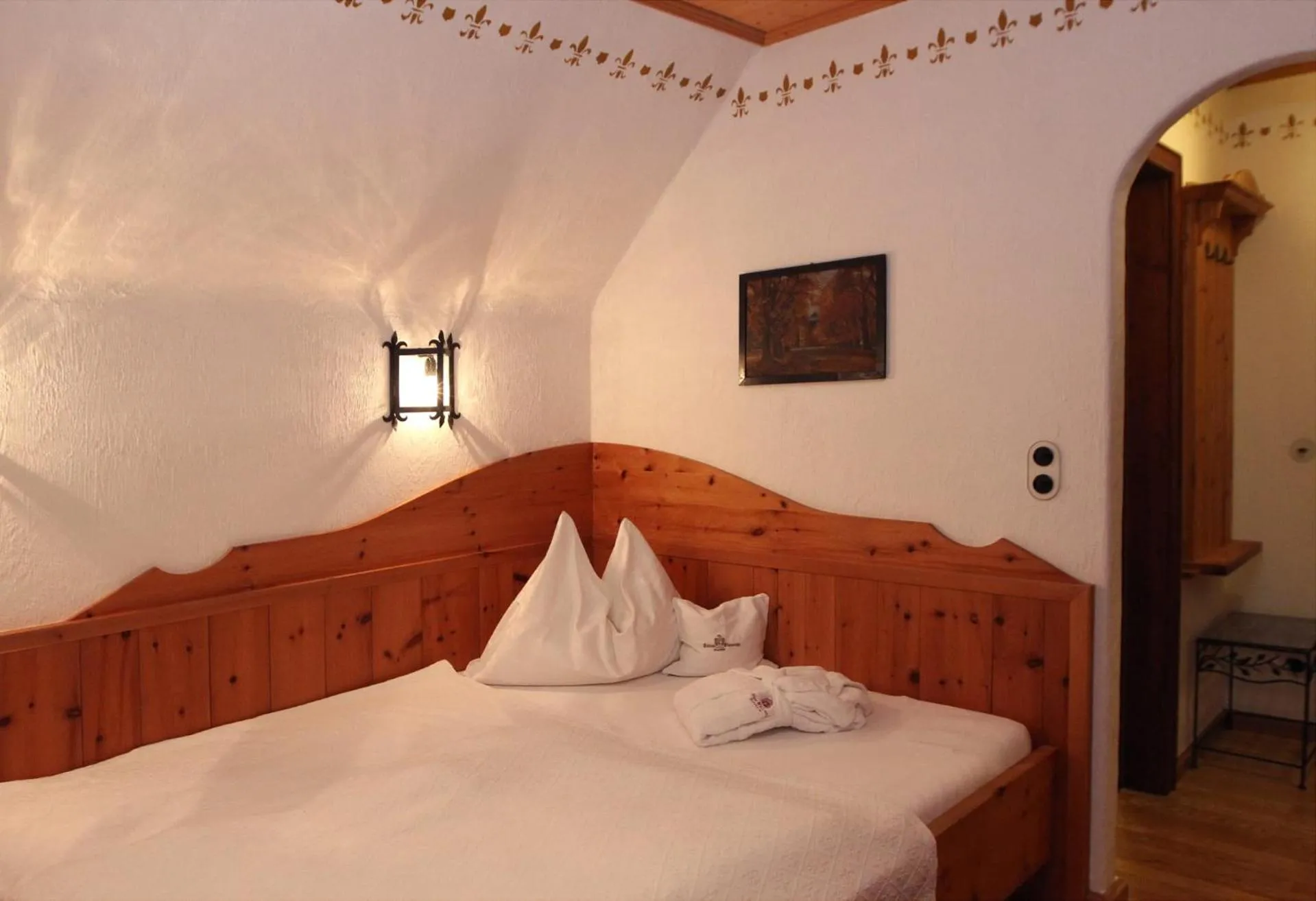 Bed in Aparthotel Schloss Thannegg