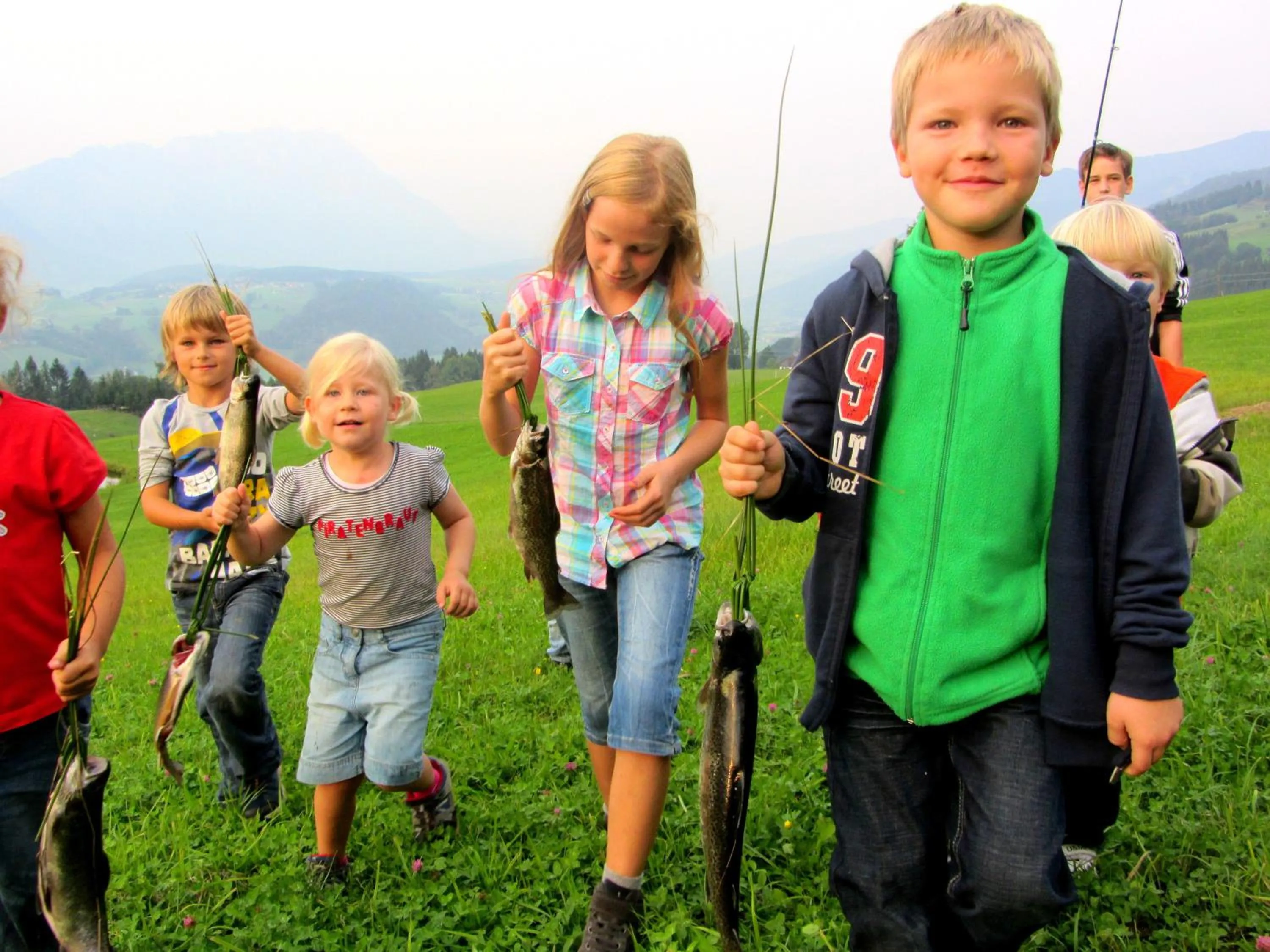 young children in Aparthotel Schloss Thannegg