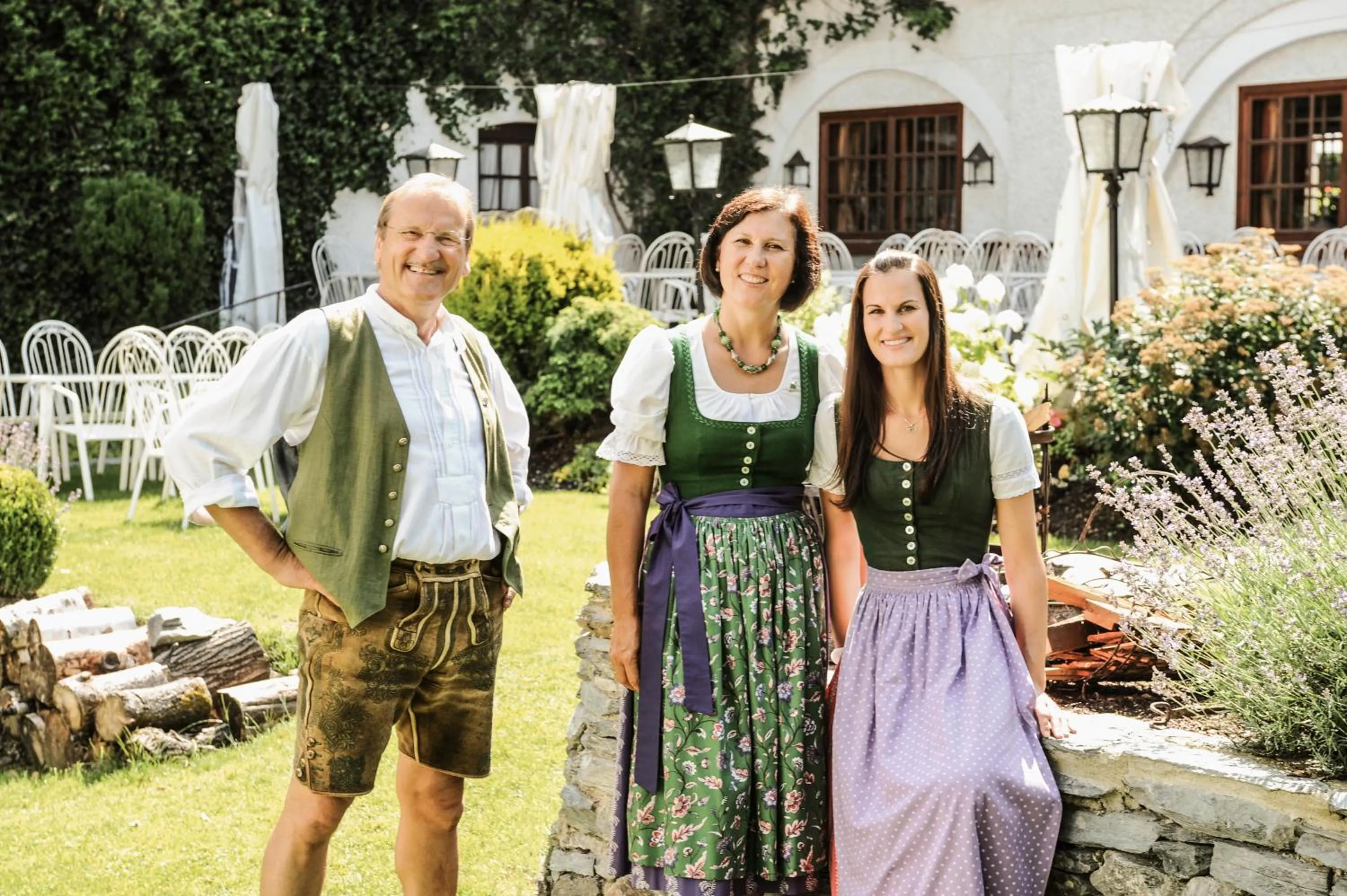 Family in Aparthotel Schloss Thannegg