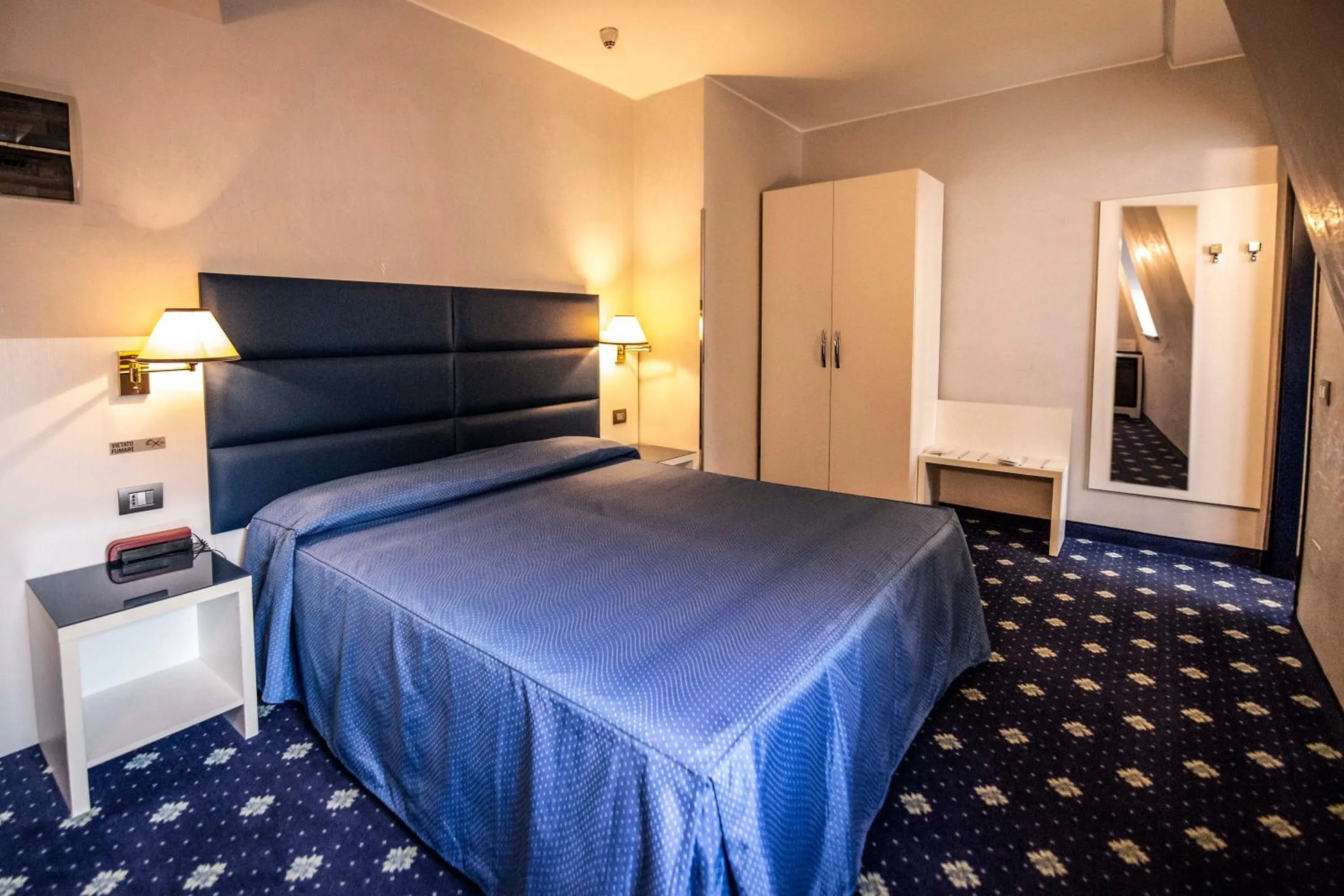 Bed in Hotel Estense