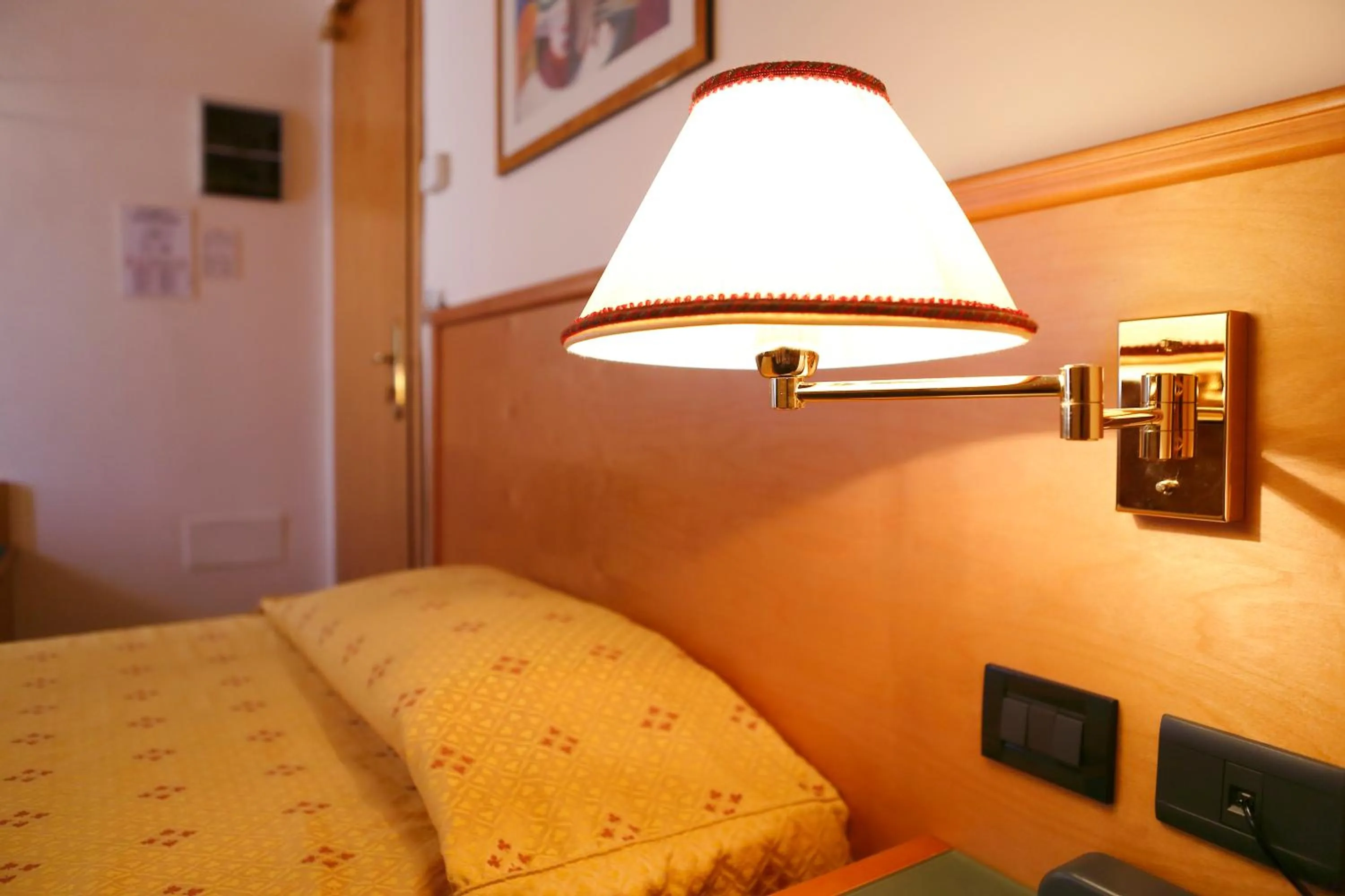Bed in Hotel Estense