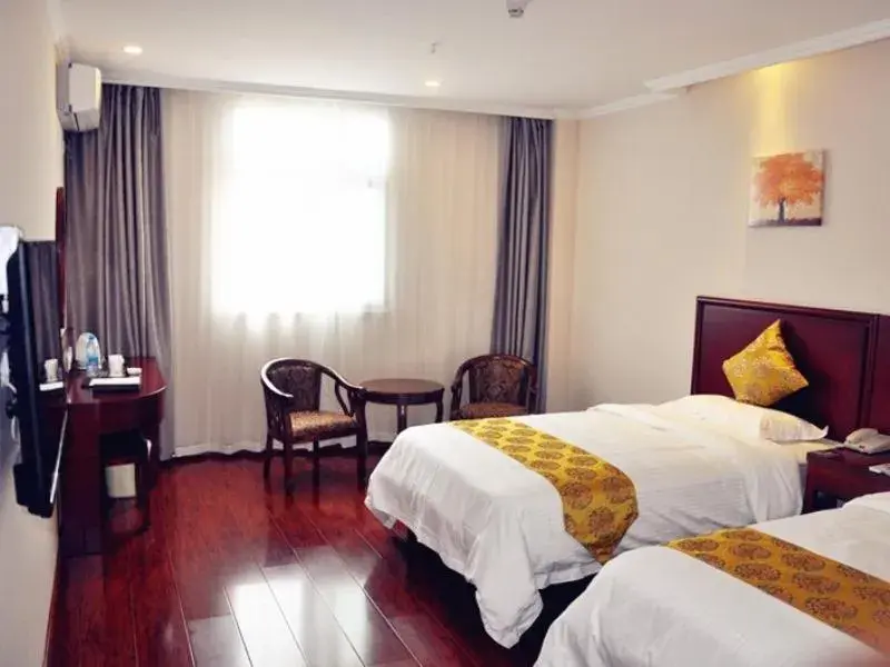 Bed in GreenTree Inn XuZhou Benteng Avenue Express Hotel Bed in GreenTree Inn XuZhou Benteng Avenue Express Hotel