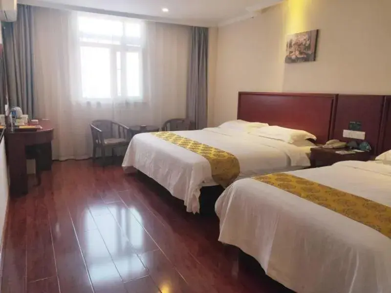 Bed in GreenTree Inn XuZhou Benteng Avenue Express Hotel Bed in GreenTree Inn XuZhou Benteng Avenue Express Hotel