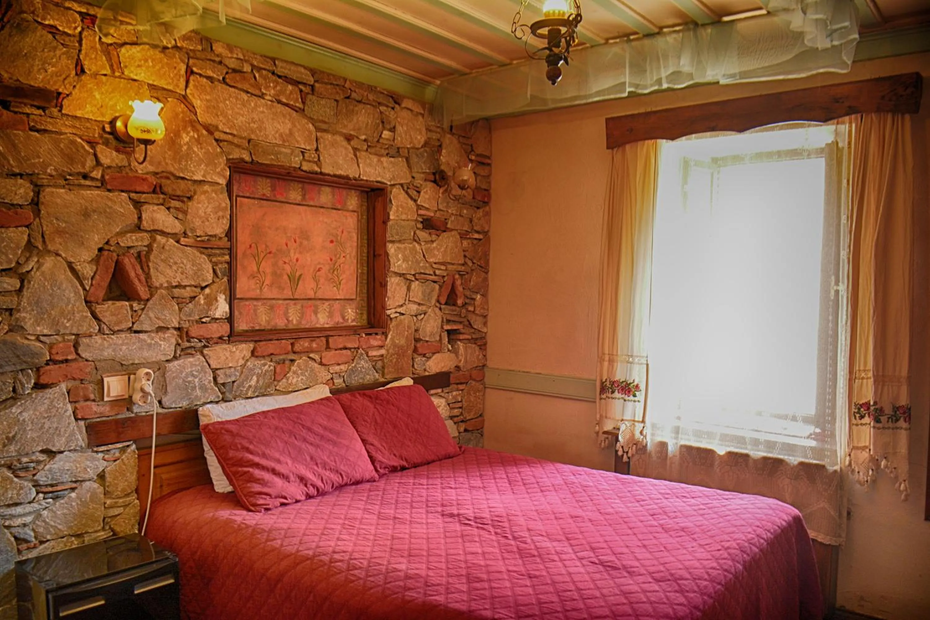 Decorative detail in Kirkinca Hotel