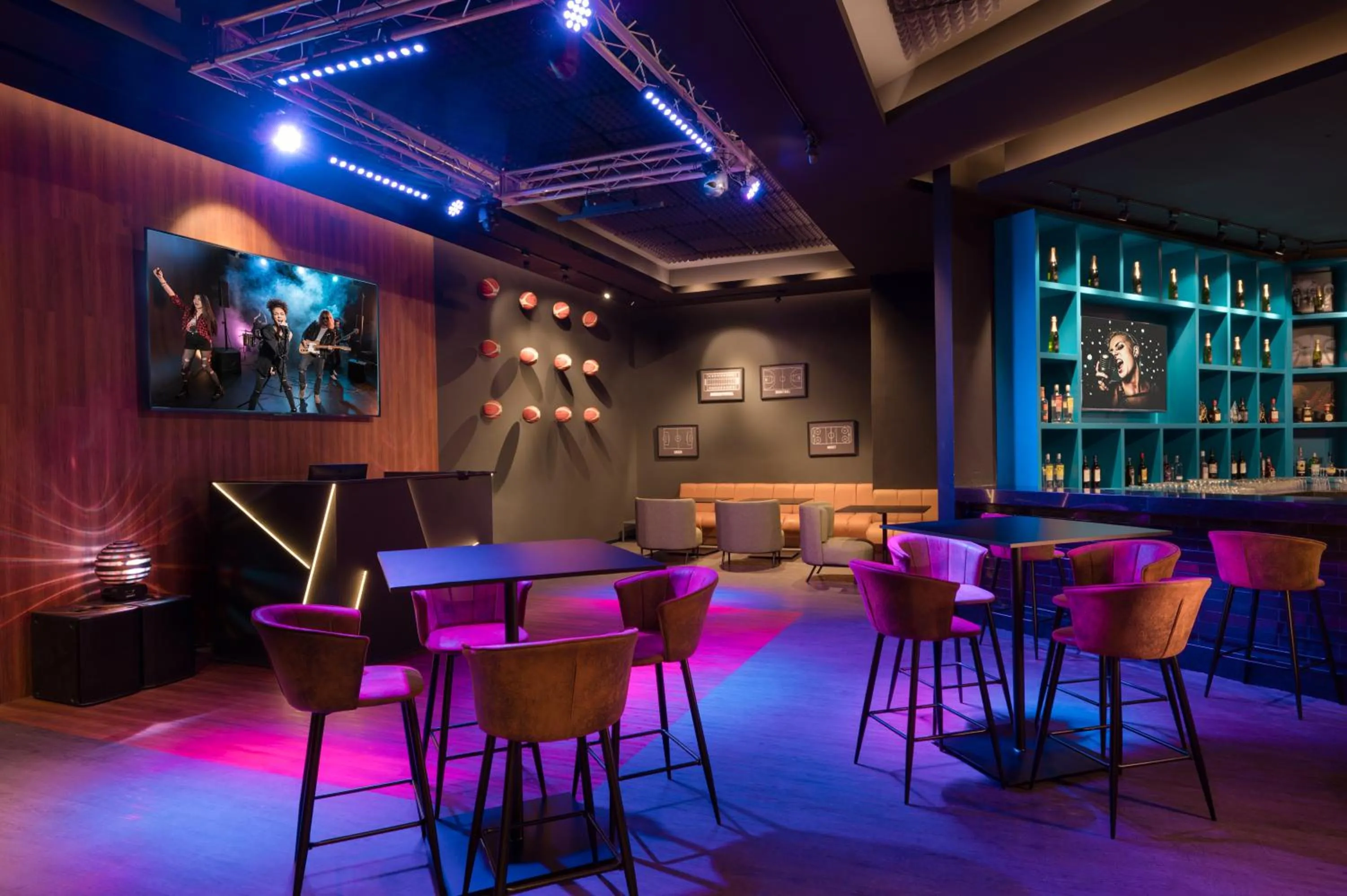 Lounge or bar in GR Solaris Caribe Adults Only - All Inclusive