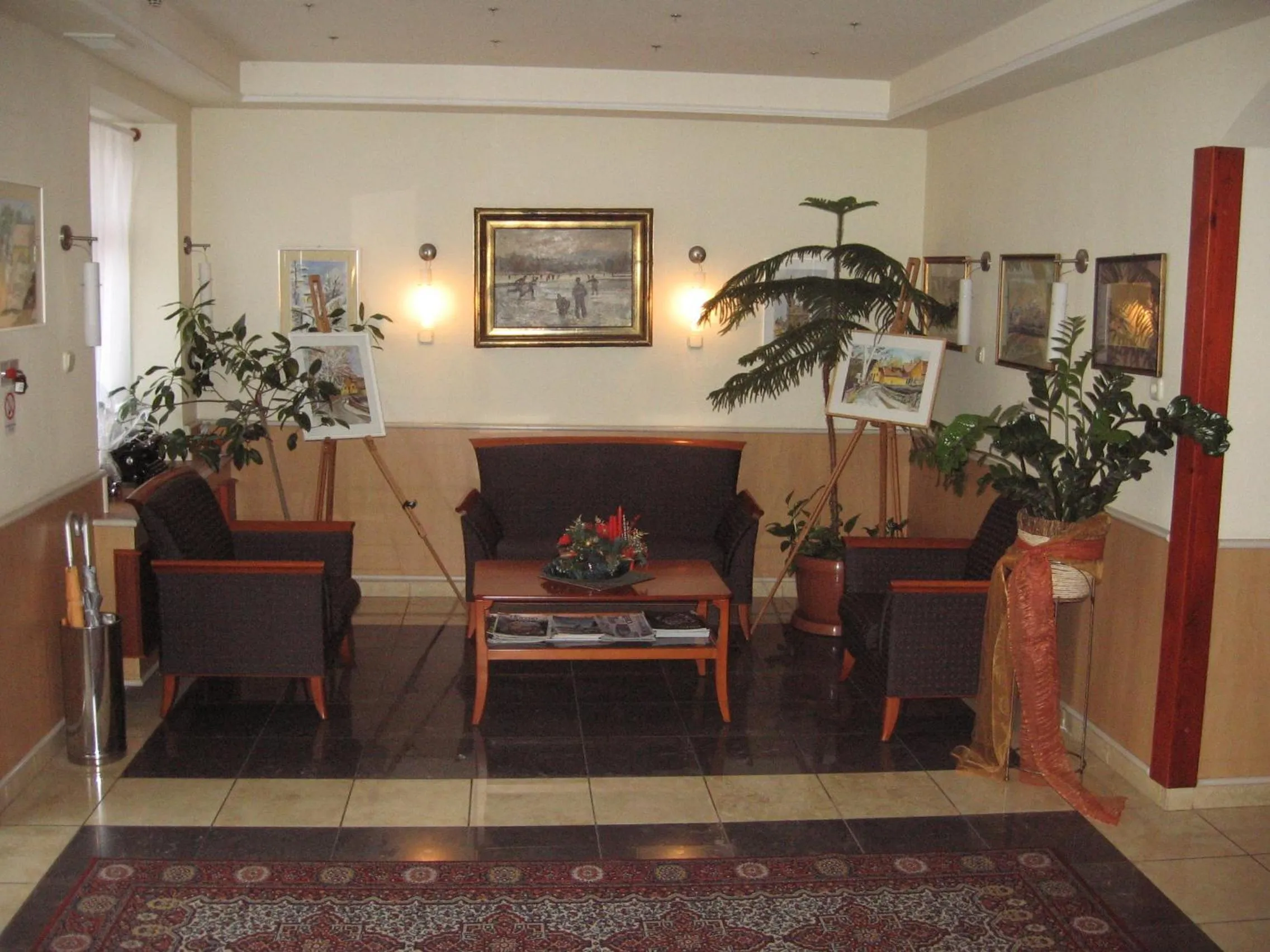 Lobby or reception in Hotel Arnold