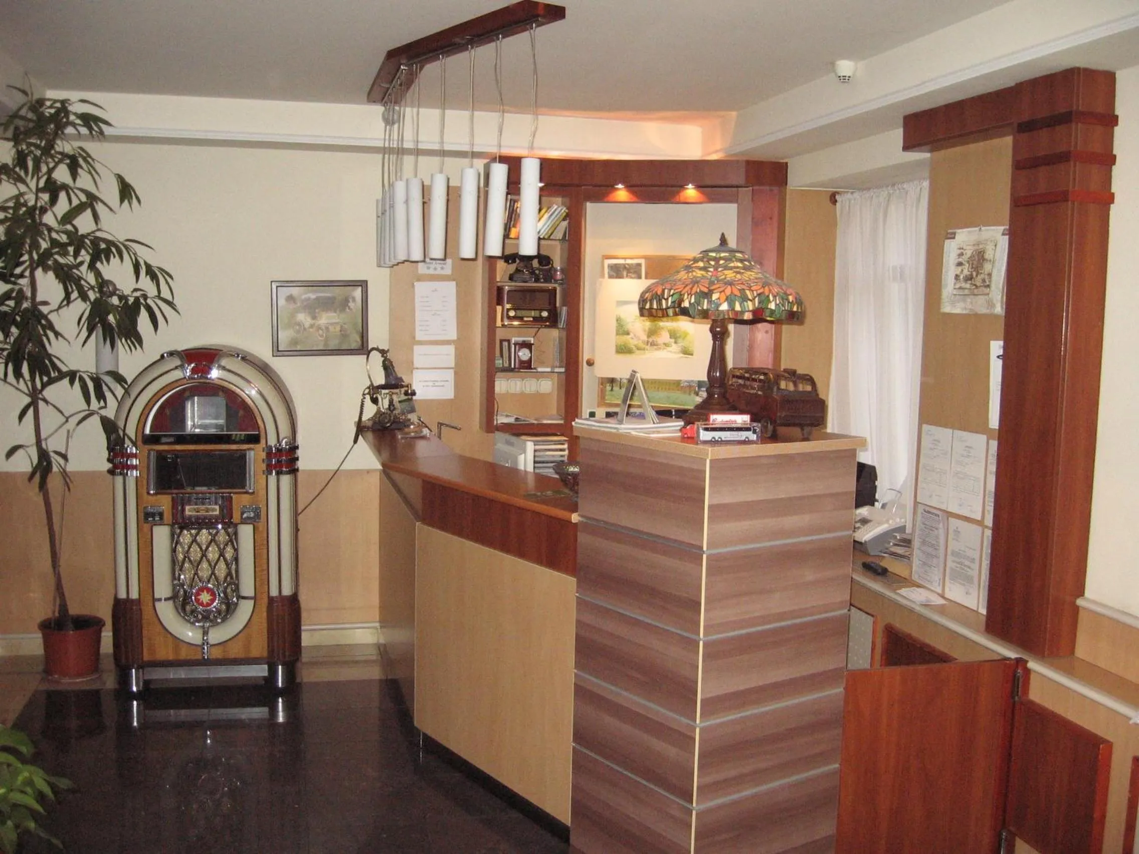 Lobby or reception in Hotel Arnold
