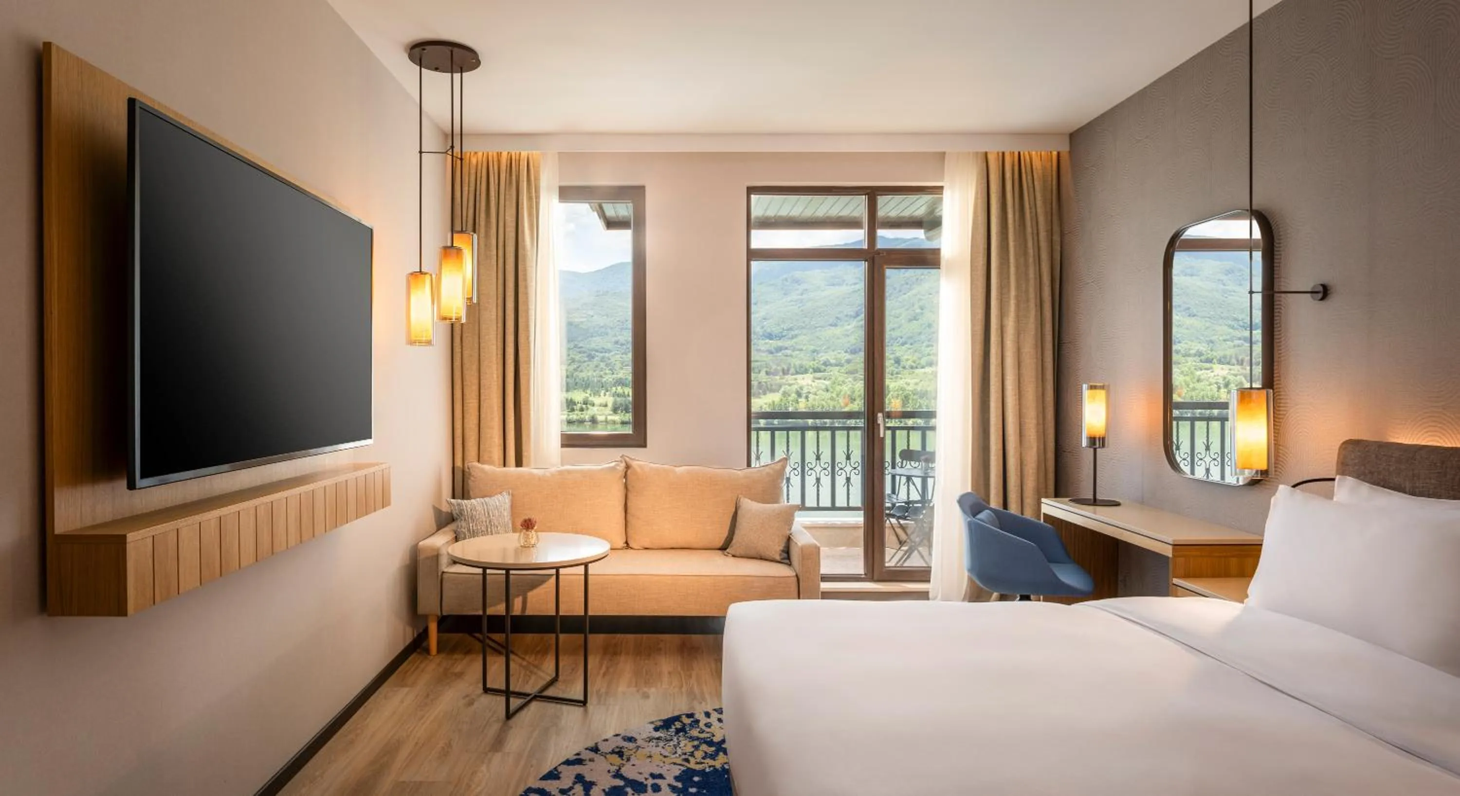 Bed in Hyatt Regency Pravets Resort