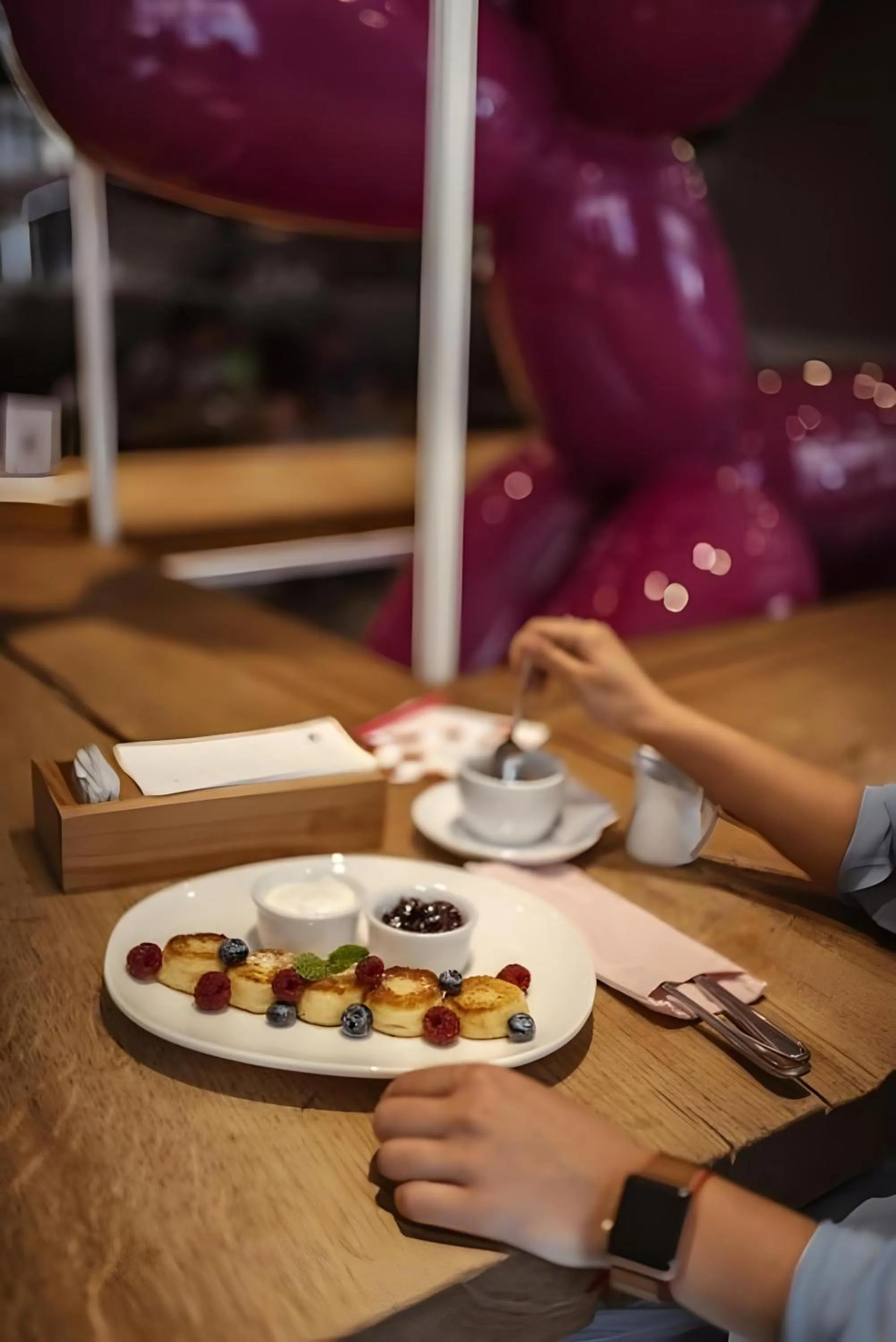 Breakfast in De Paris Hotel