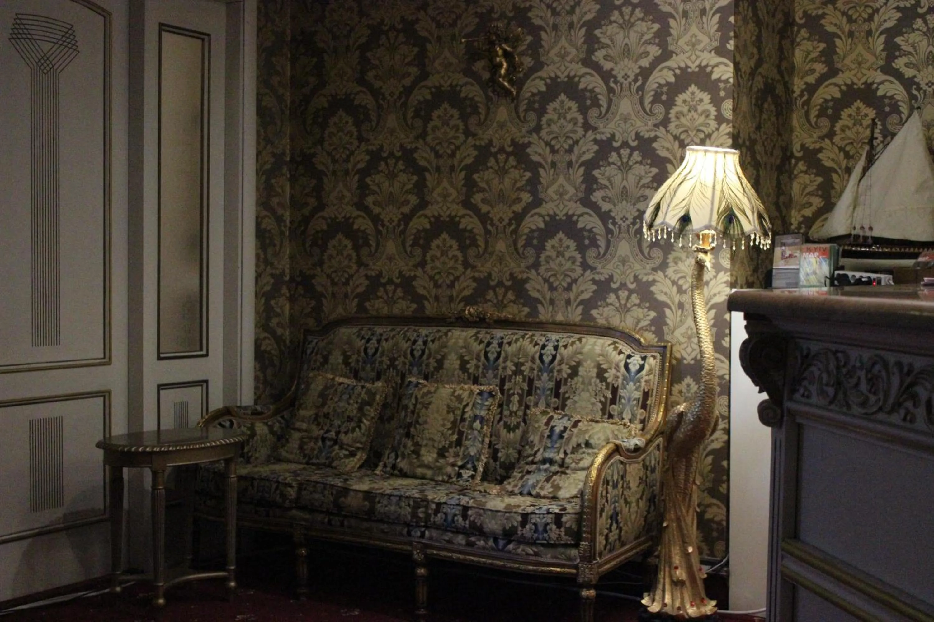 Lobby or reception in De Paris Hotel