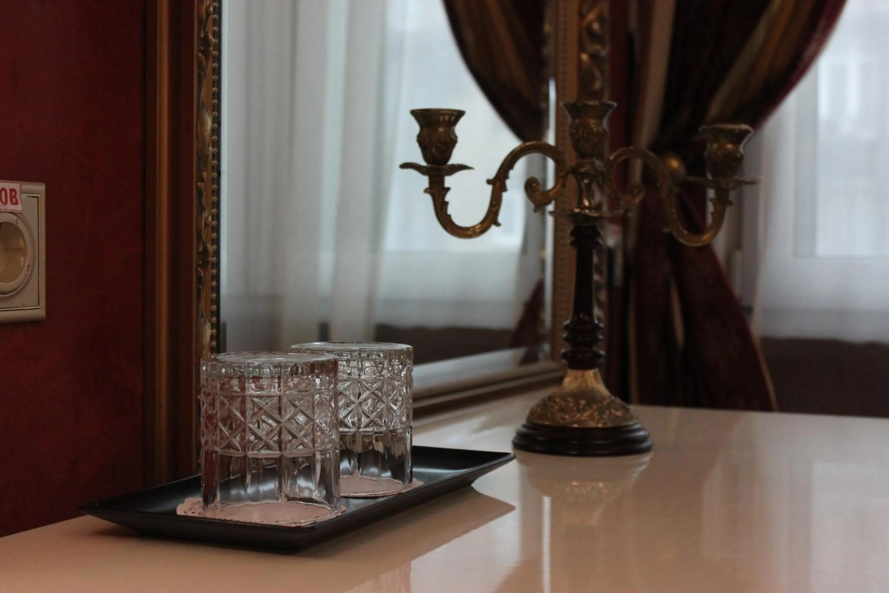 Decorative detail in De Paris Hotel