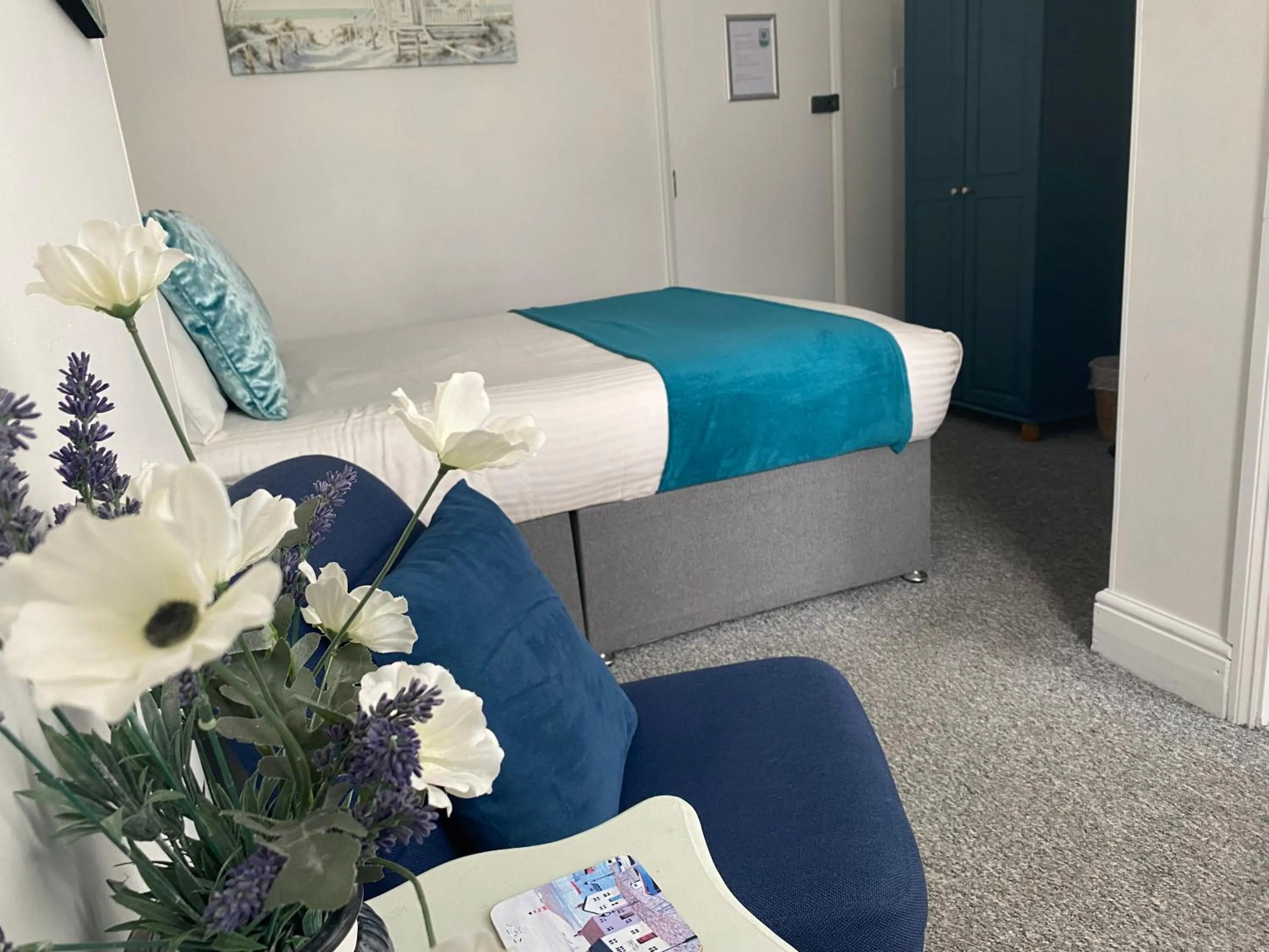 Bed in The Wentworth Guest House