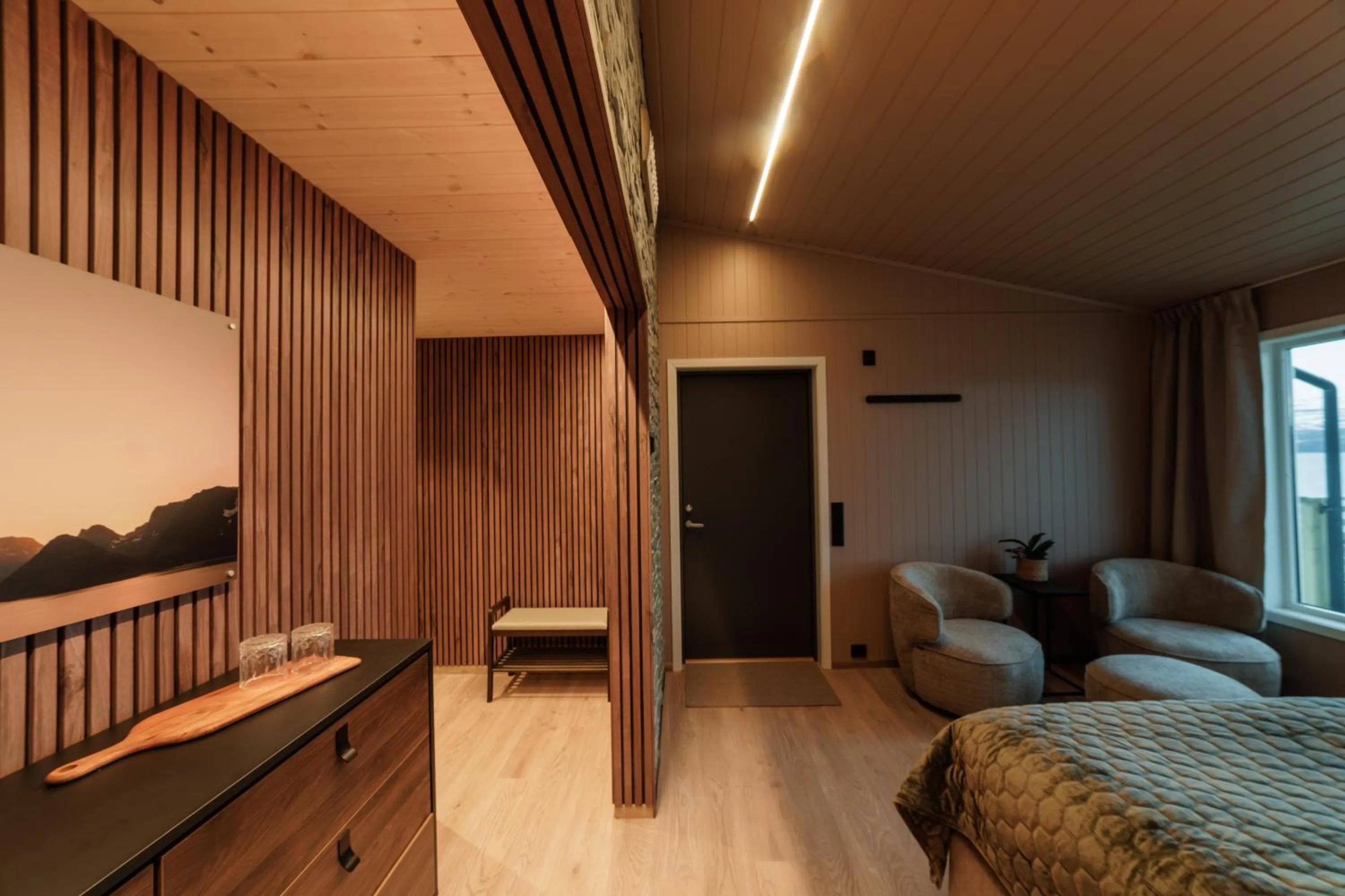 Bed in Altafjord Gjestegaard