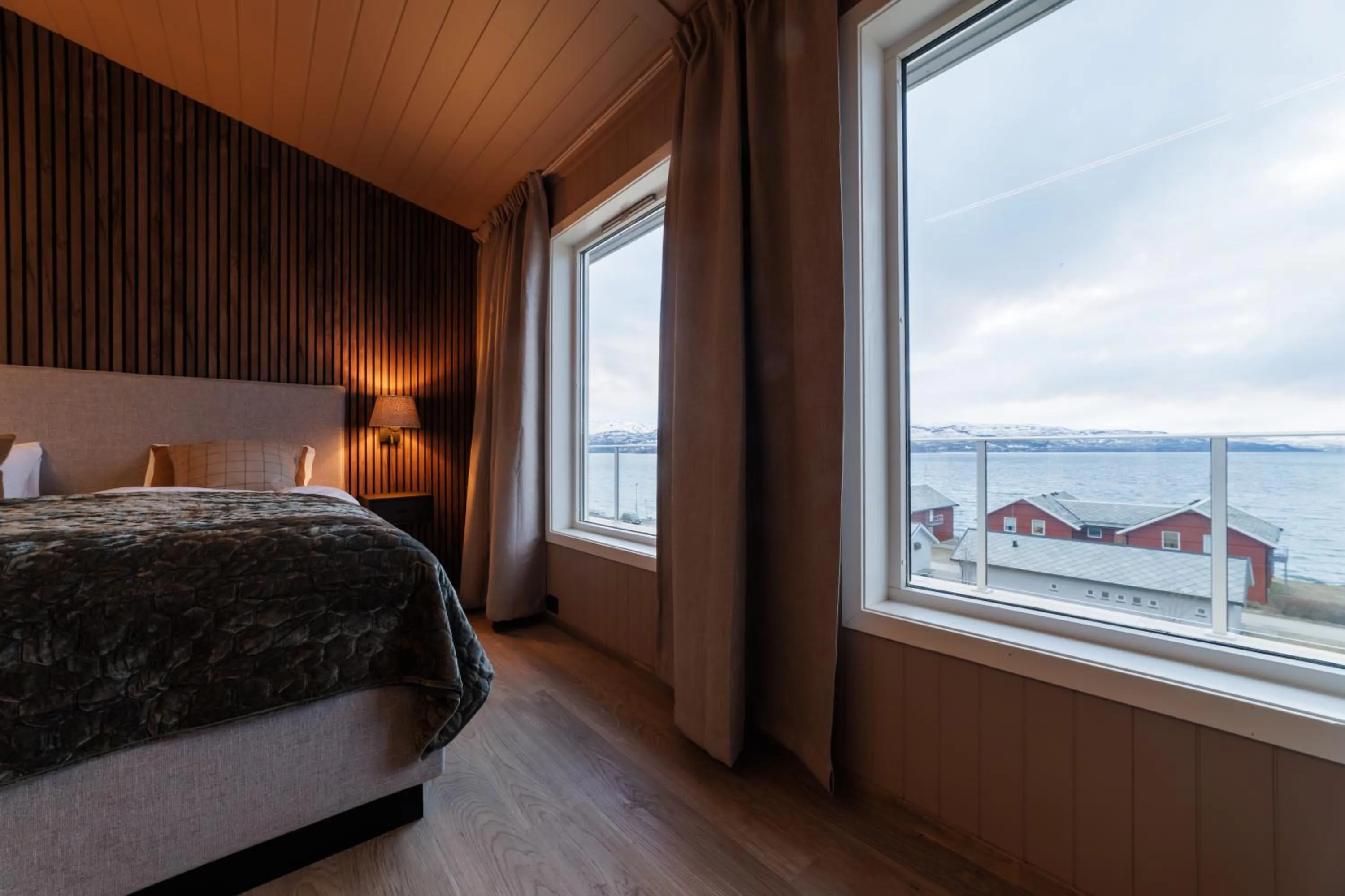 Bed in Altafjord Gjestegaard