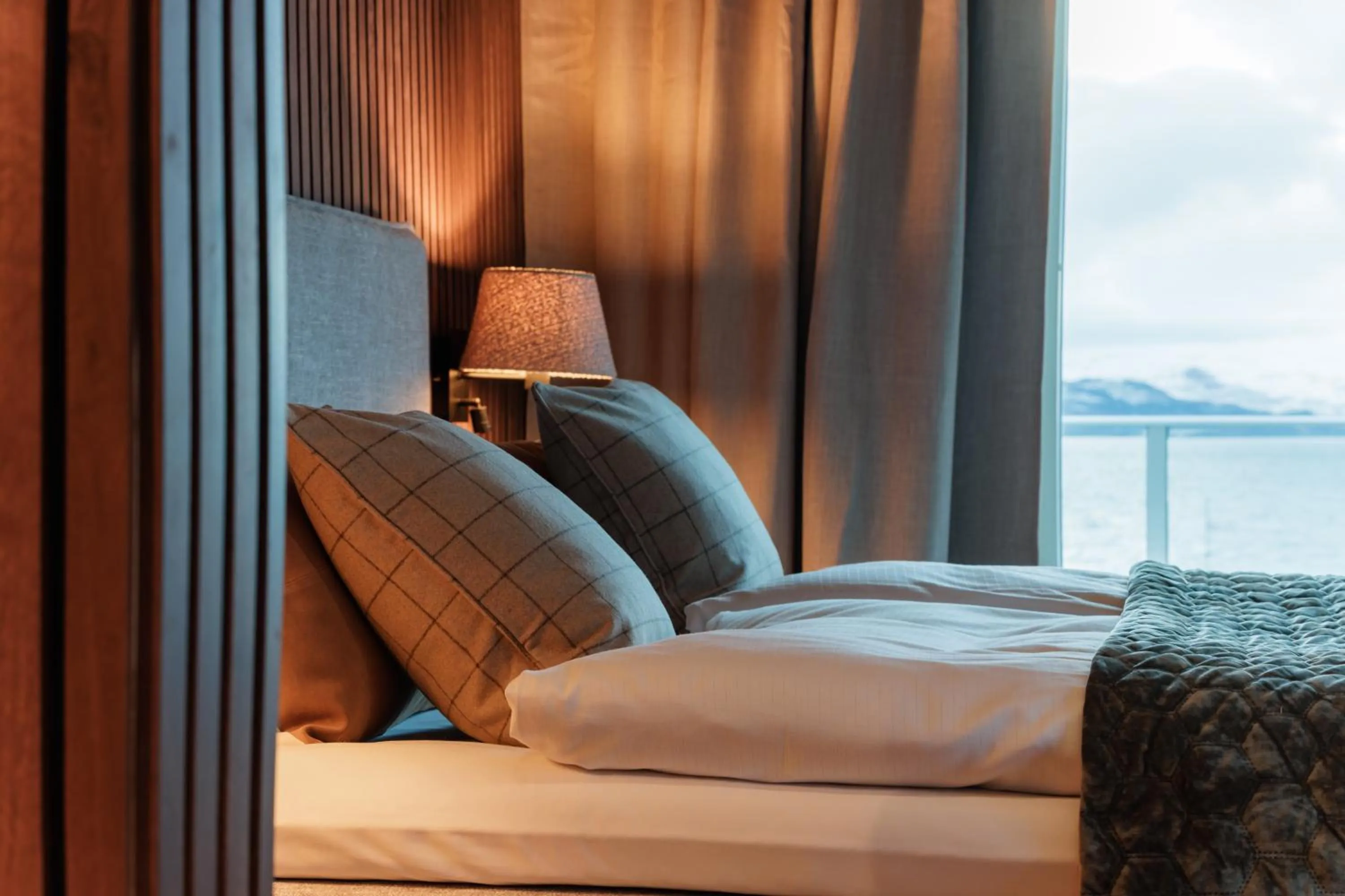 Bed in Altafjord Gjestegaard