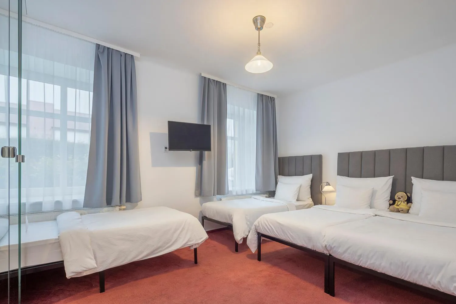 Bedroom, Bed in Pytloun Wellness Travel Hotel