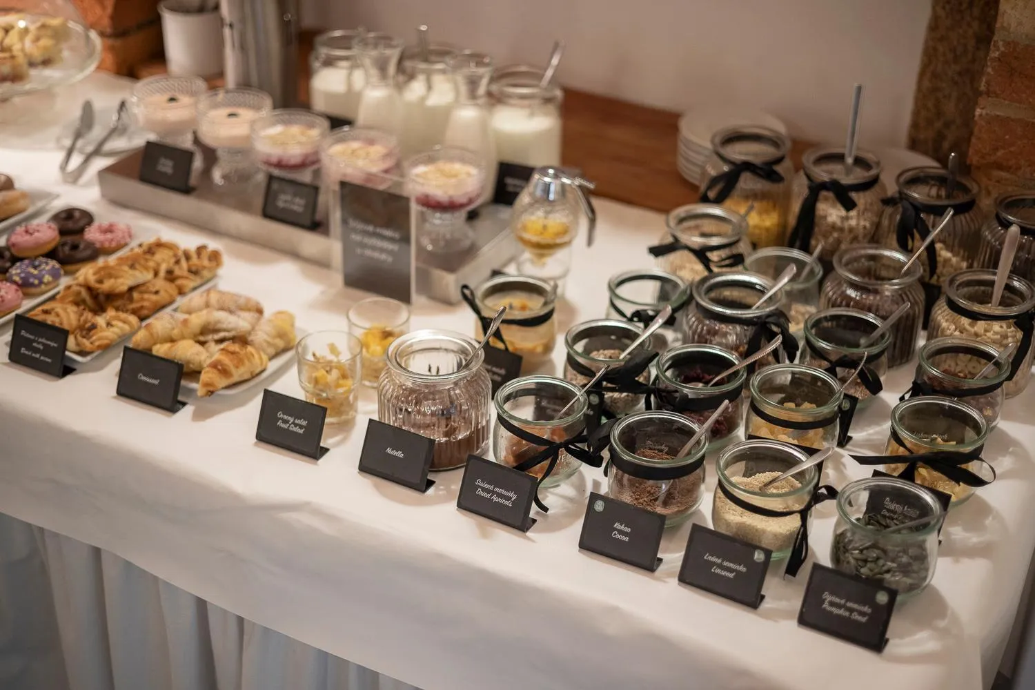 Breakfast in Pytloun Wellness Travel Hotel