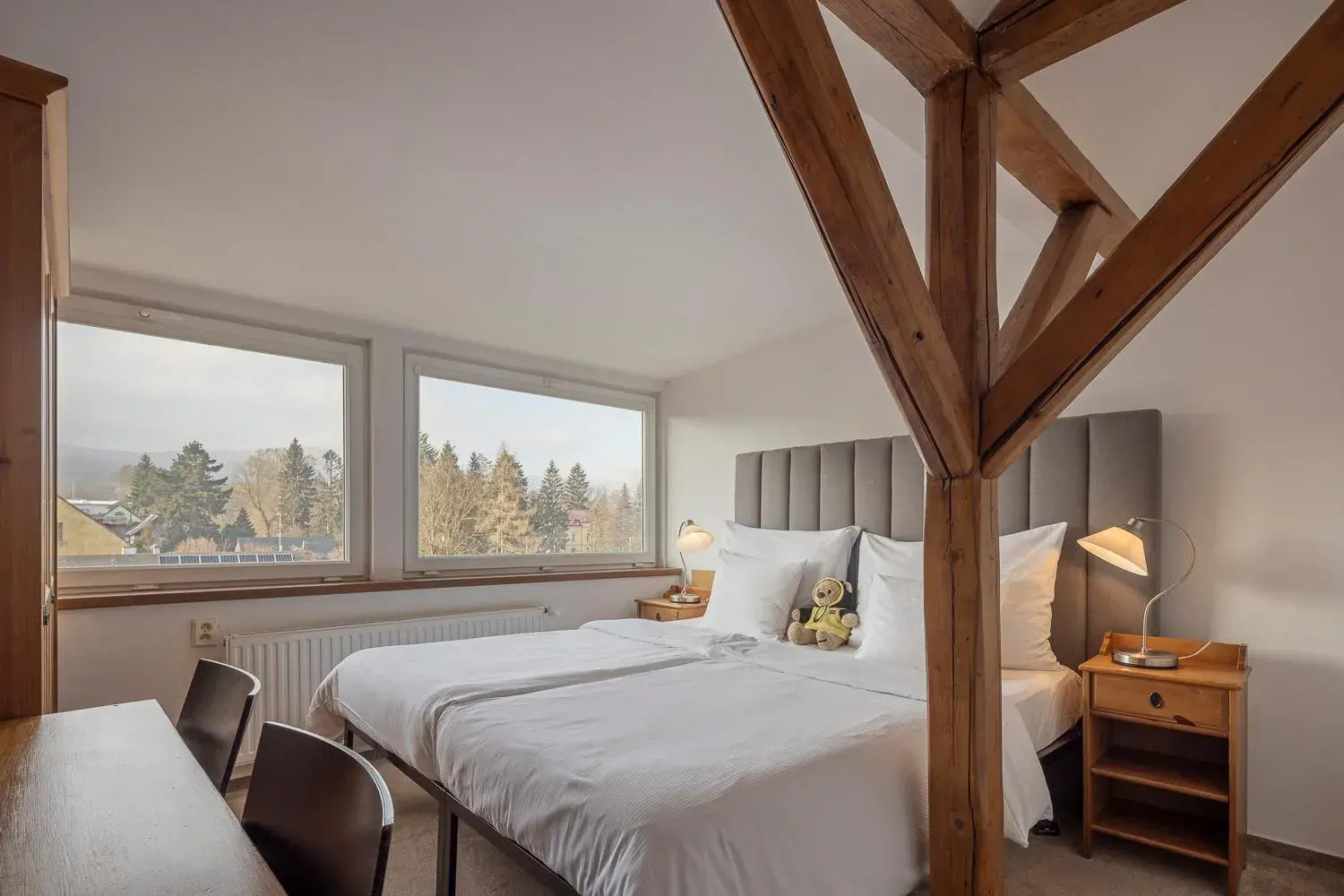 Bedroom, Bed in Pytloun Wellness Travel Hotel Bedroom, Bed in Pytloun Wellness Travel Hotel