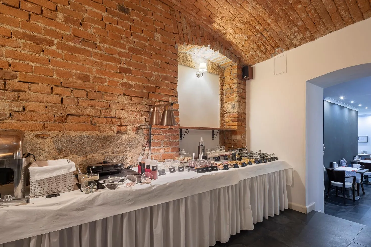 Buffet breakfast in Pytloun Wellness Travel Hotel