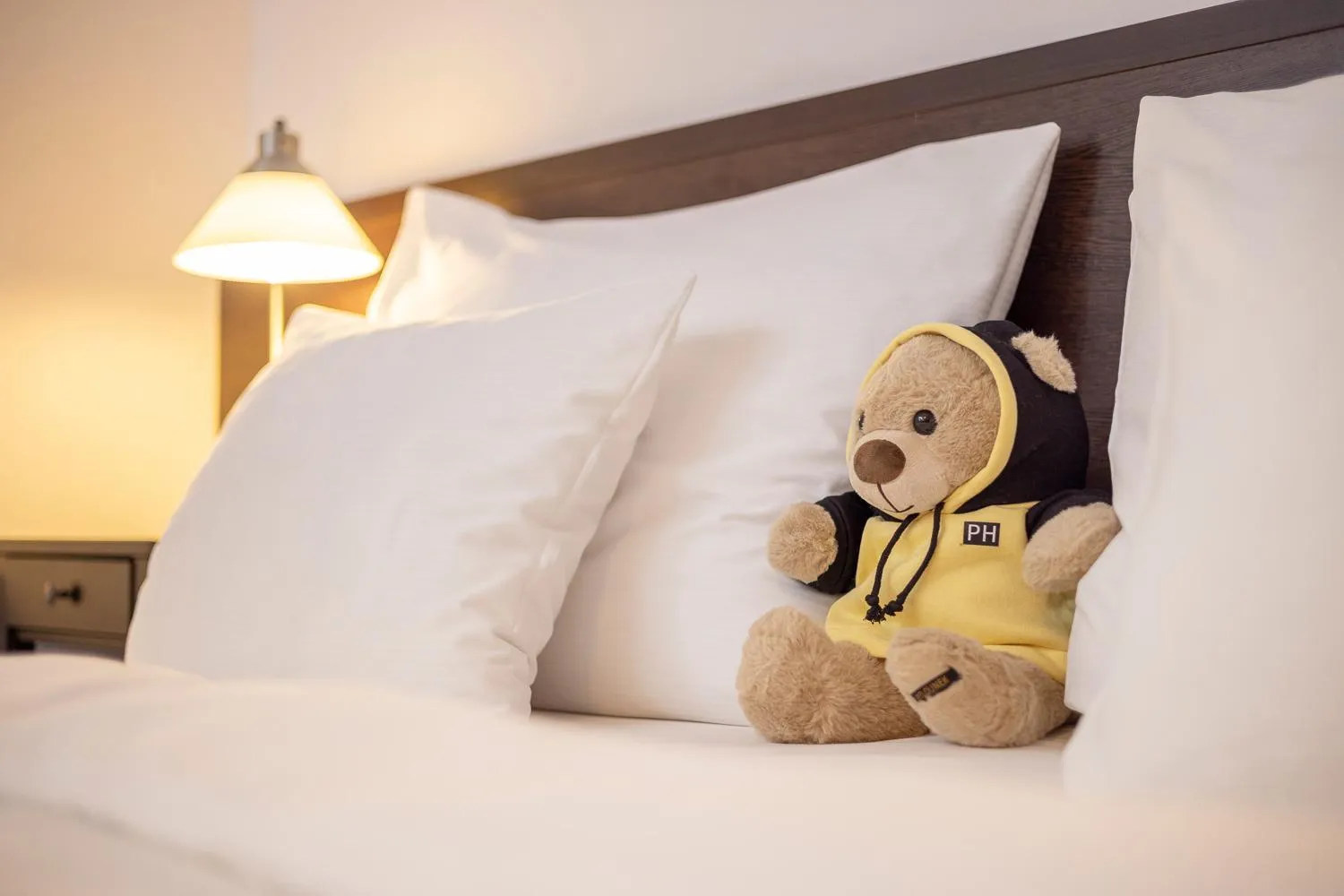 Bed in Pytloun Wellness Travel Hotel