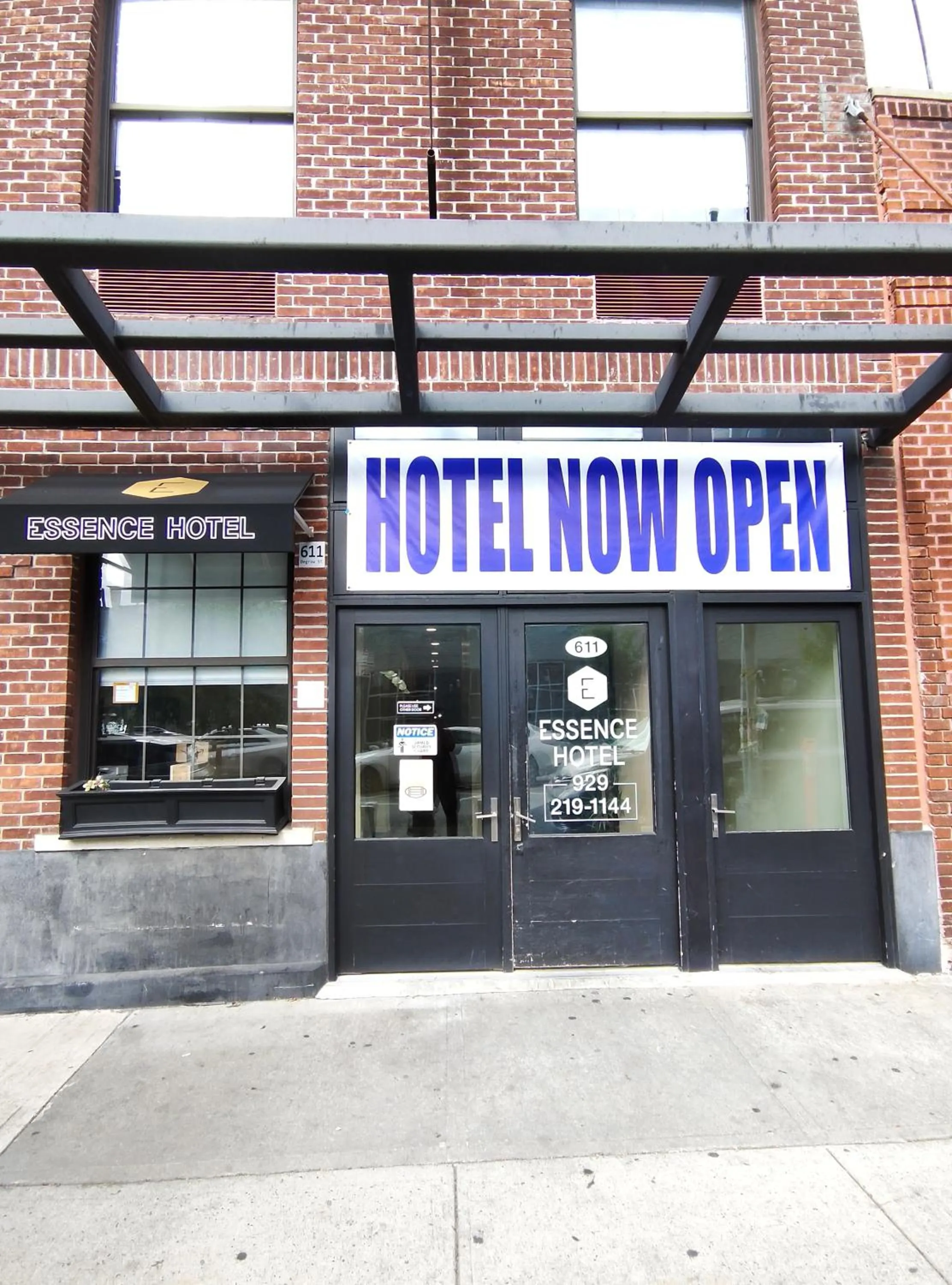 Property building in Essence hotel