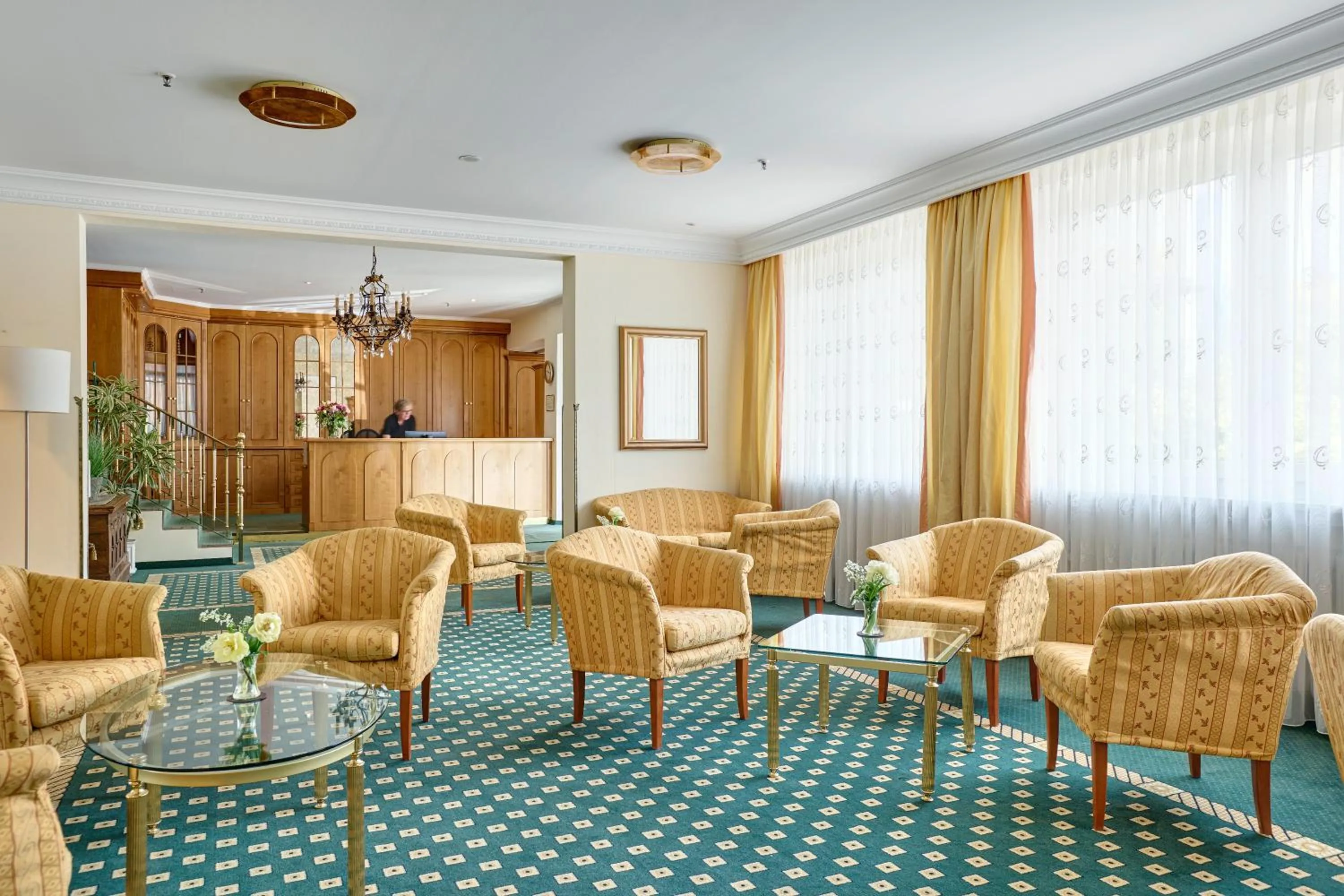 Lobby or reception in Hotel Mayer
