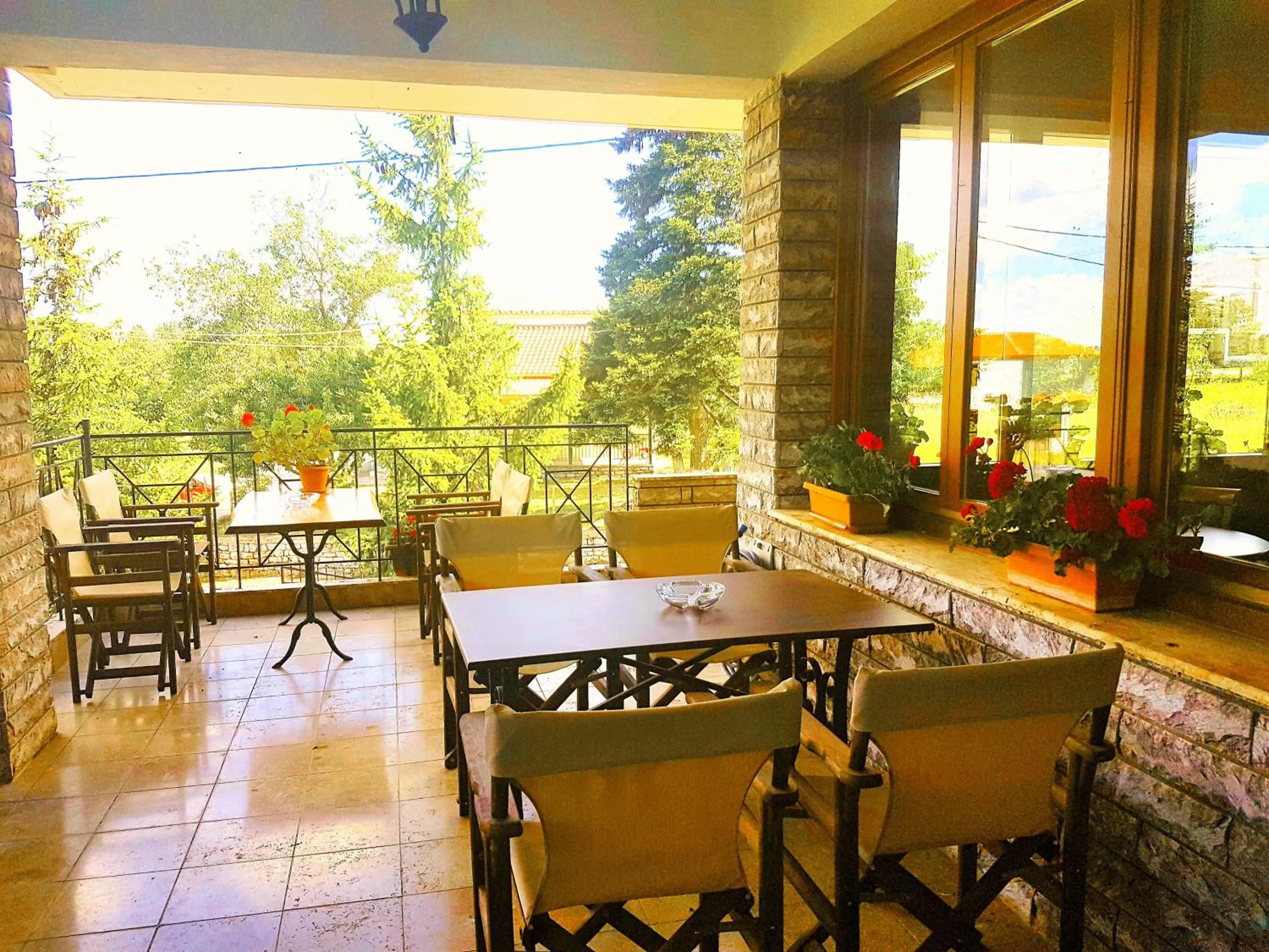 Balcony/Terrace in Hotel Odysseas