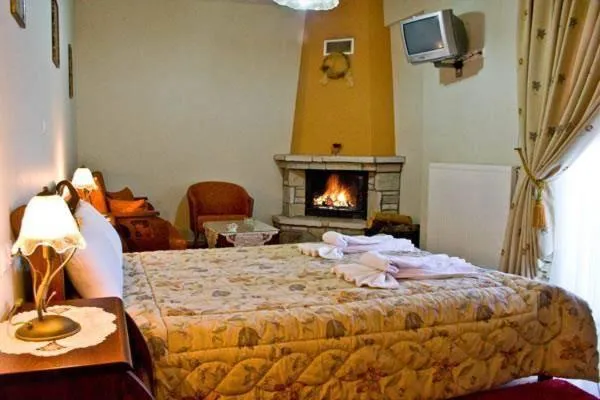 Bedroom, Bed in Hotel Orama