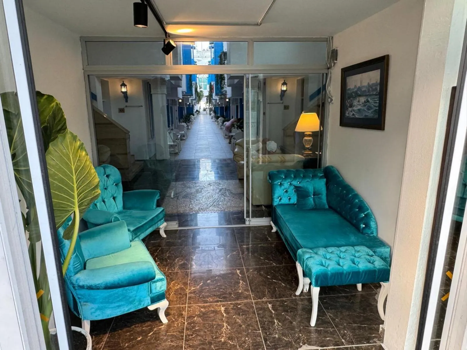 Lobby or reception in Olimpos Beach Hotel by RRH&R