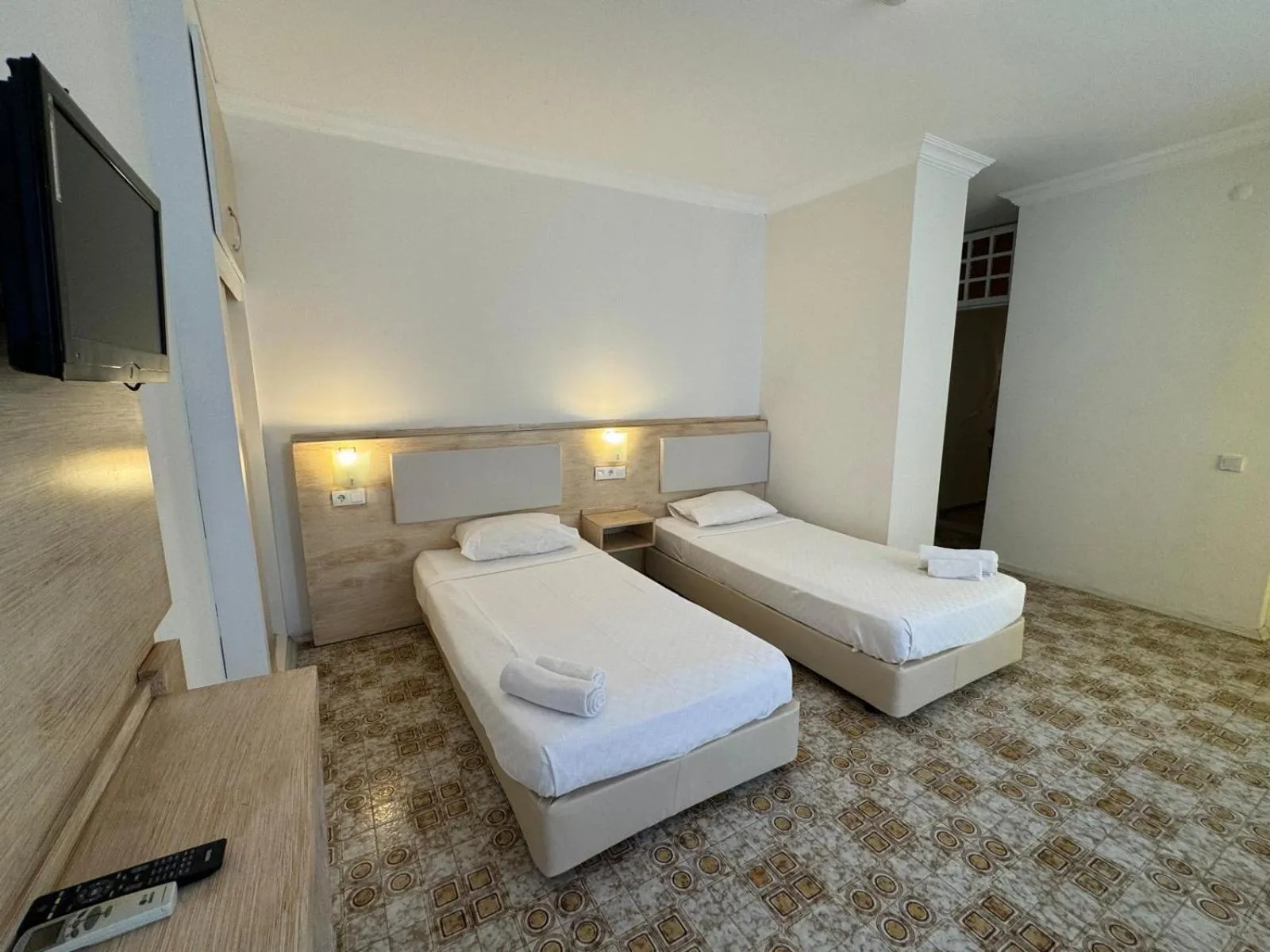 Photo of the whole room, Bed in Olimpos Beach Hotel by RRH&R