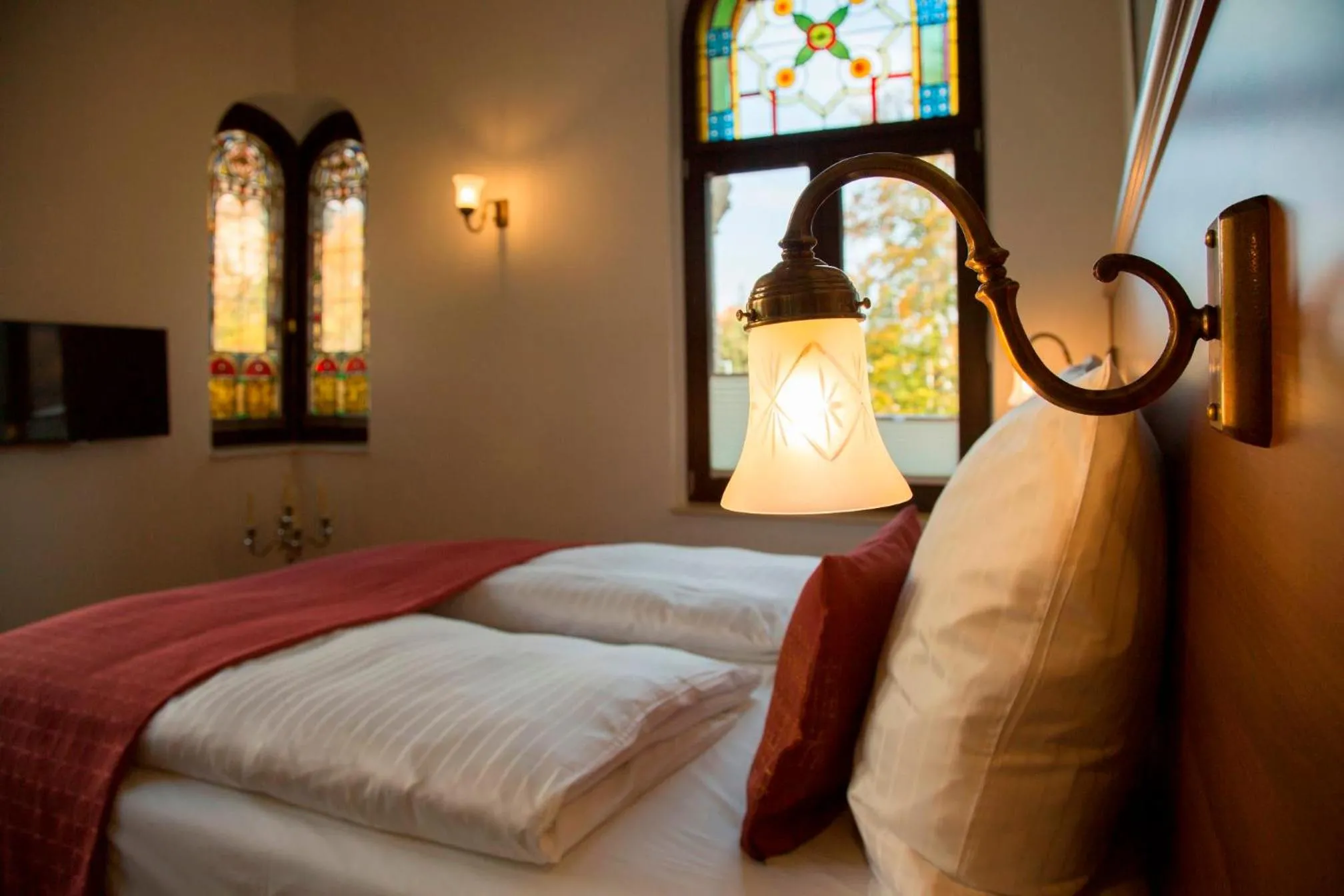 Bed in Pension VILLA KLEINE WARTBURG