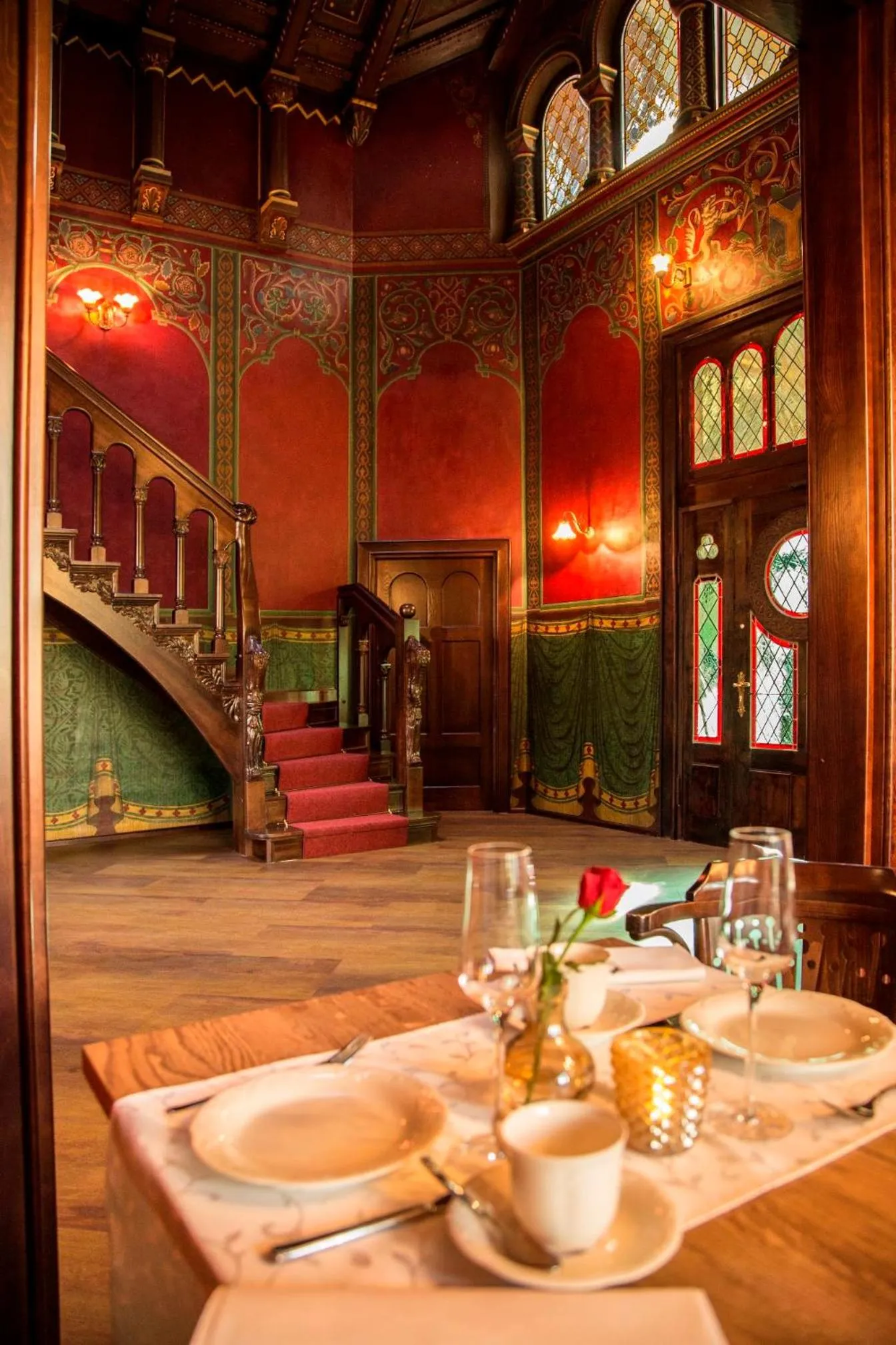 Decorative detail in Pension VILLA KLEINE WARTBURG