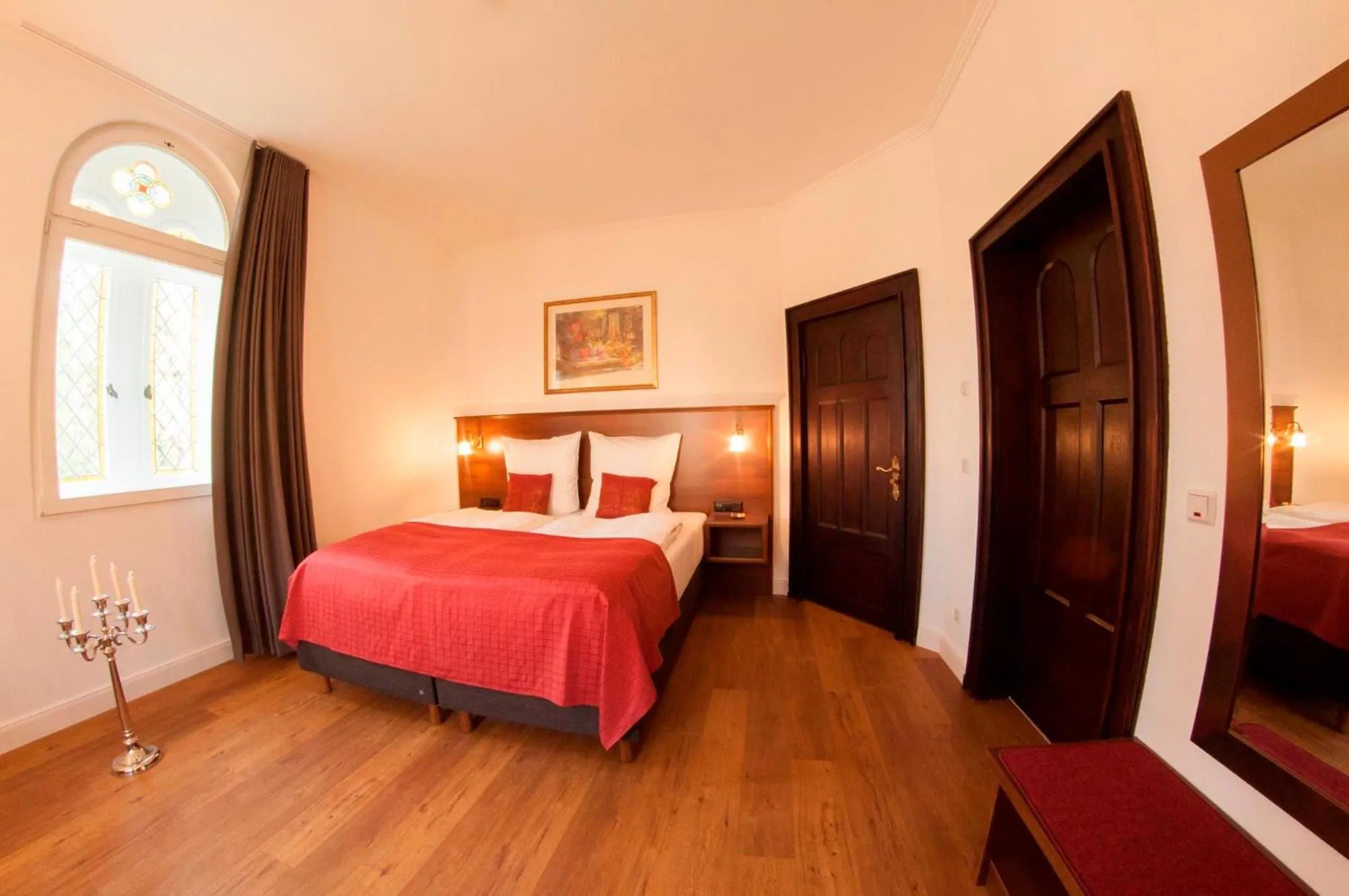 Bed in Pension VILLA KLEINE WARTBURG