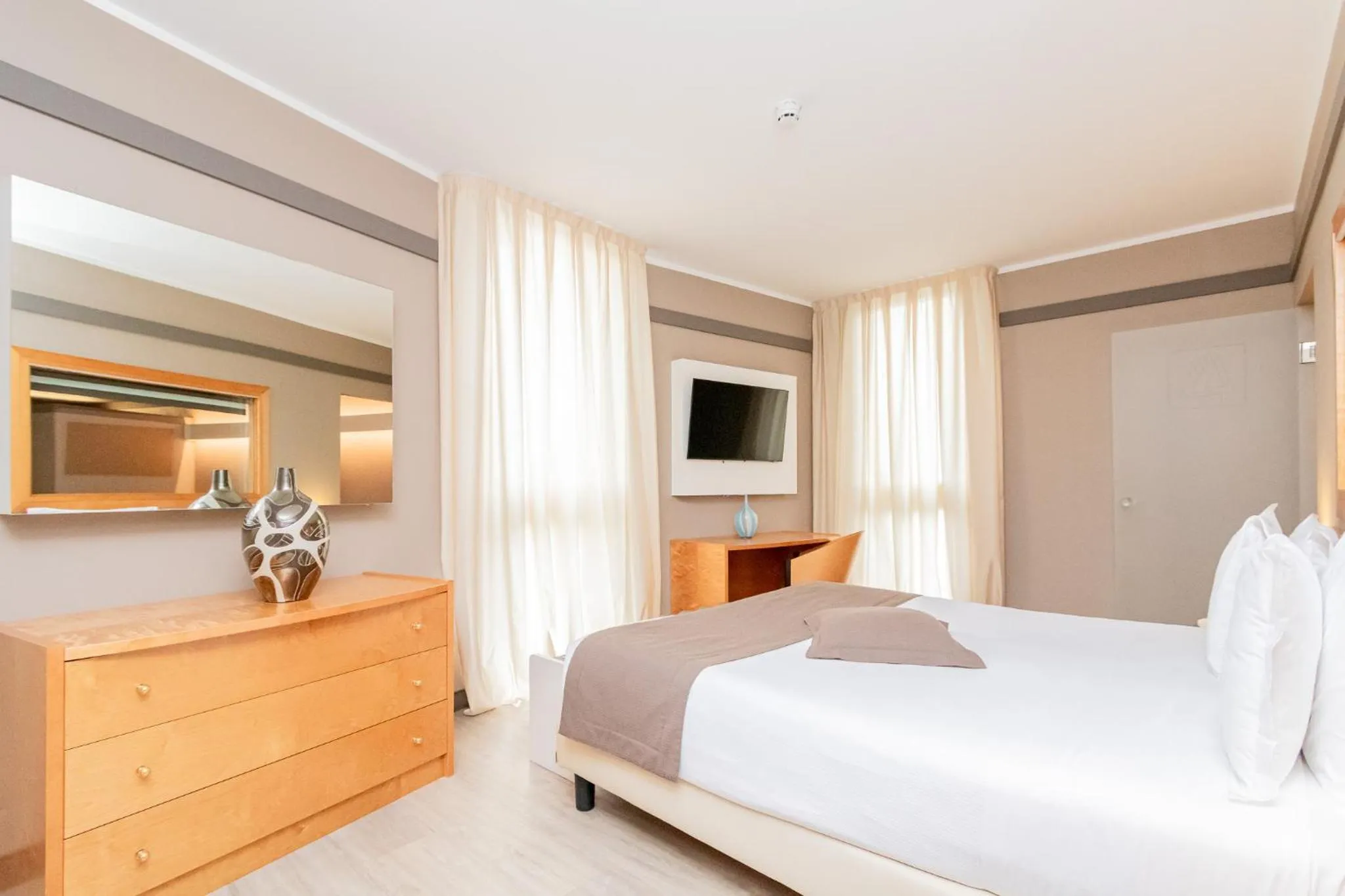 Bed in Park Hotel Ai Pini & Restaurant Ai Pini