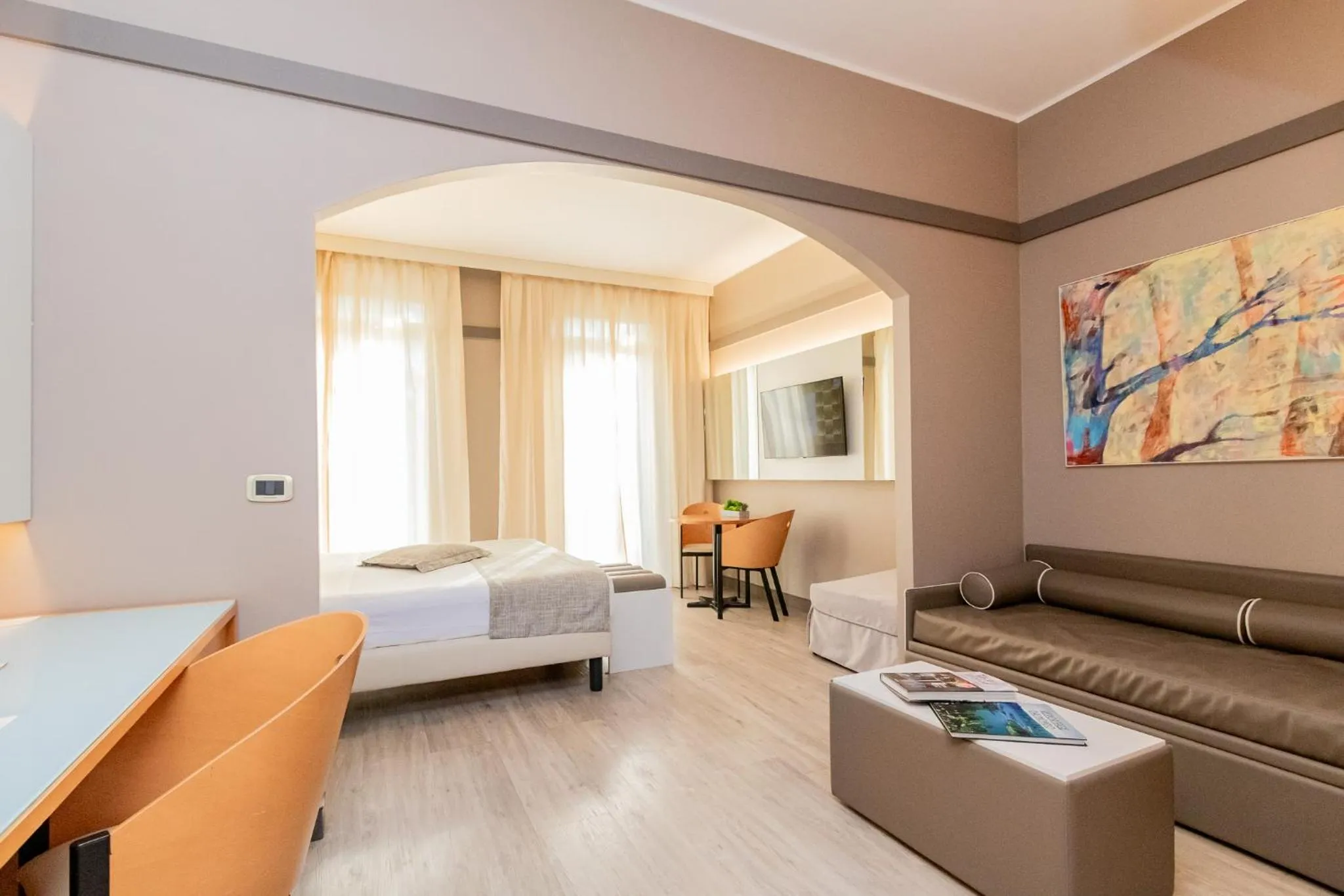 Bed in Park Hotel Ai Pini & Restaurant Ai Pini