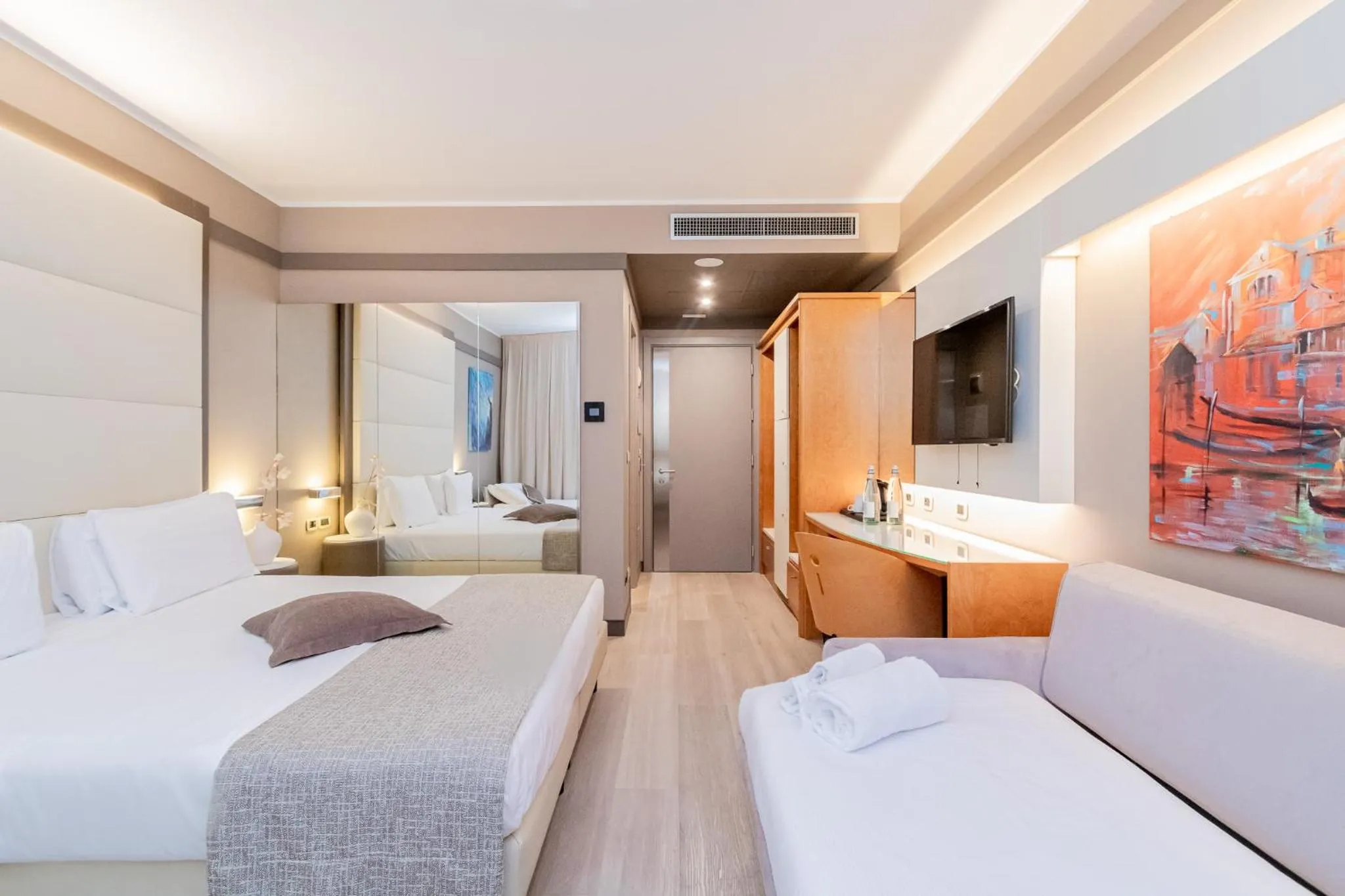 Bed in Park Hotel Ai Pini & Restaurant Ai Pini