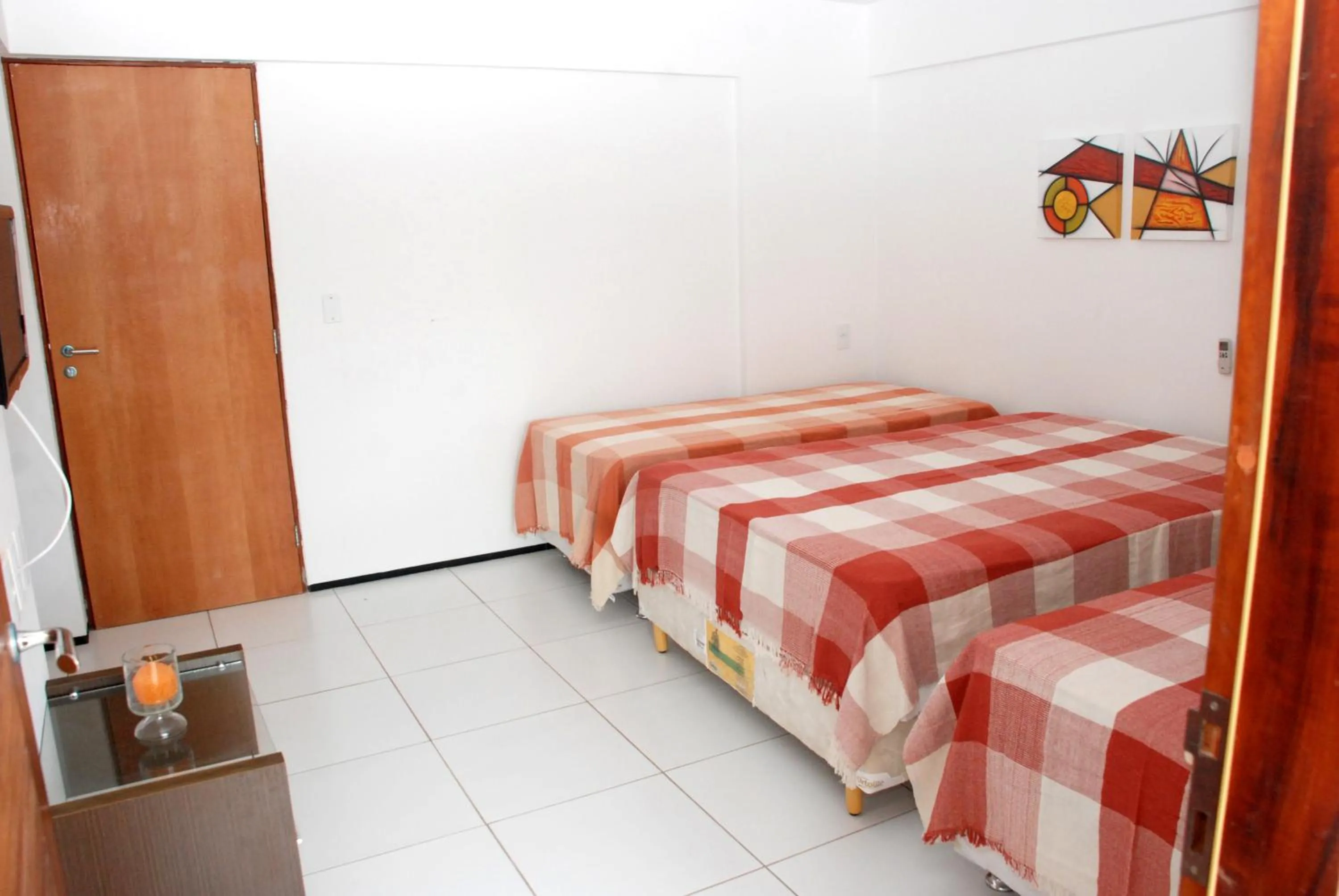 Bed in Pousada Costa Marina