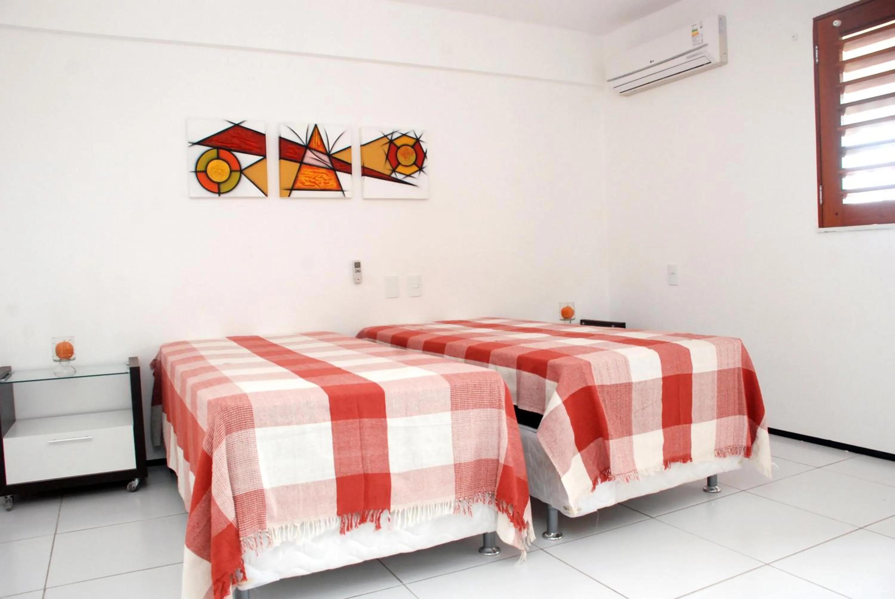 Bed in Pousada Costa Marina