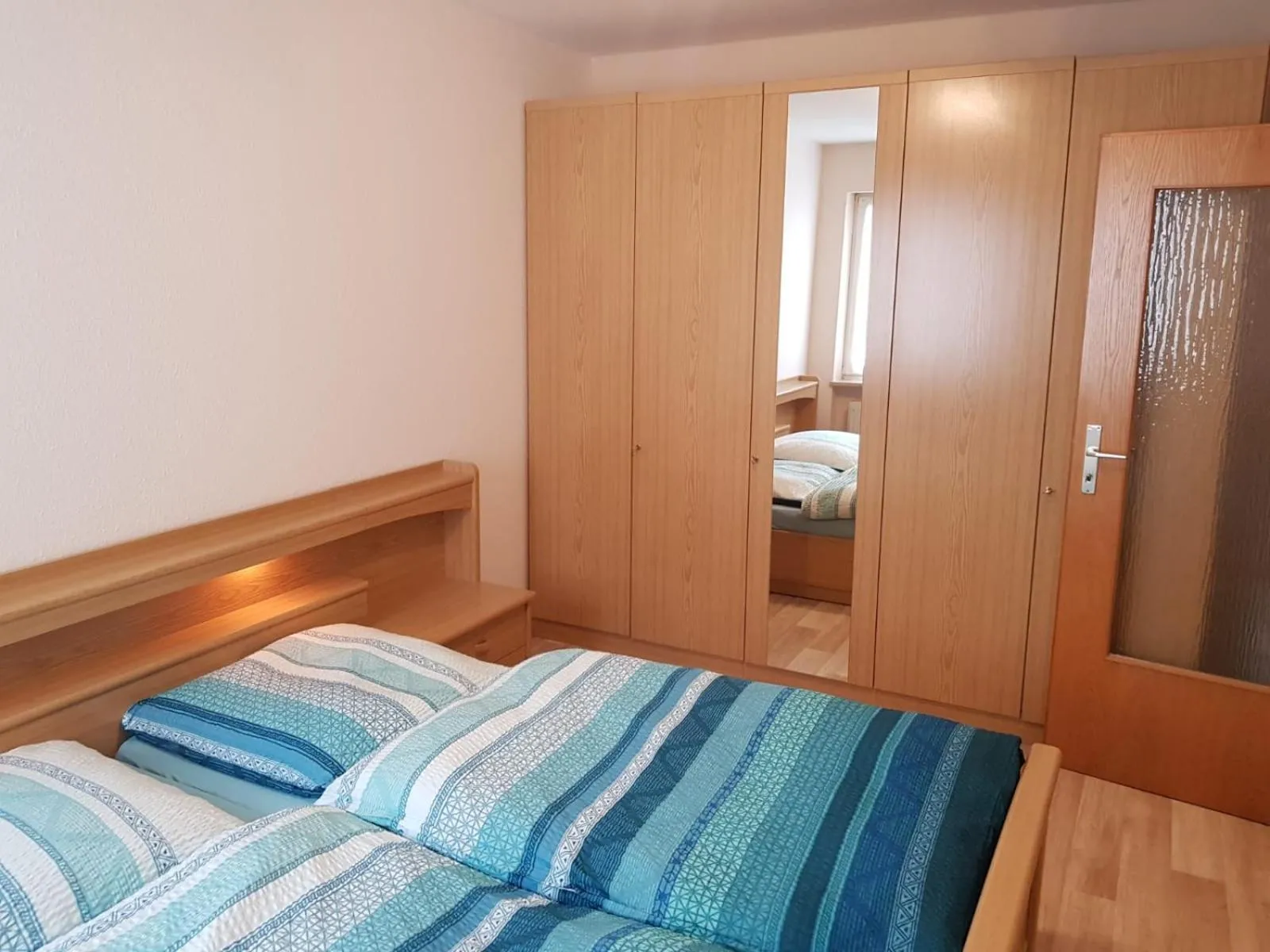 Bedroom, Bed in Ferienwohnung Viktoria