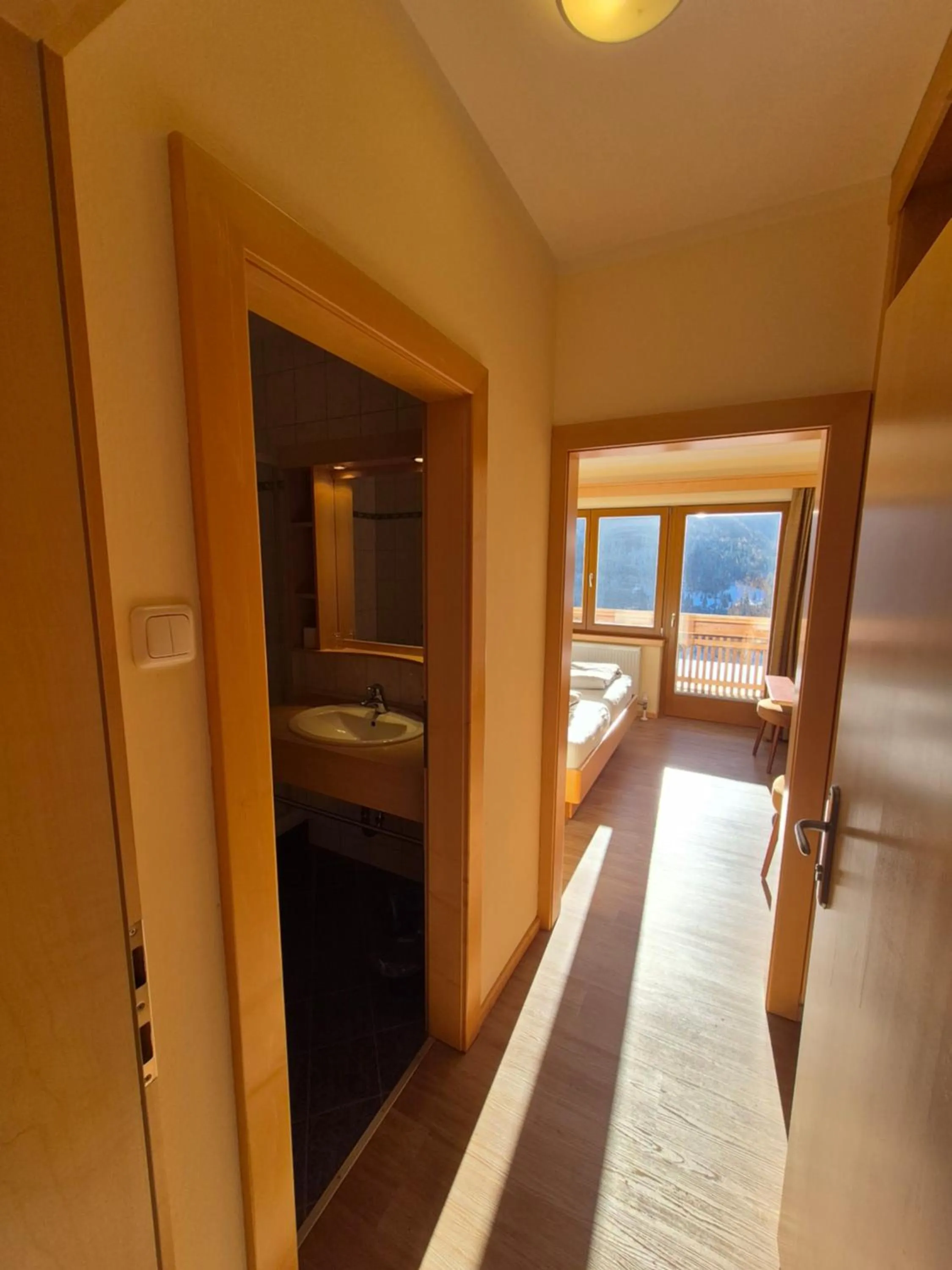 Bed in Hotel Restaurant Raunig