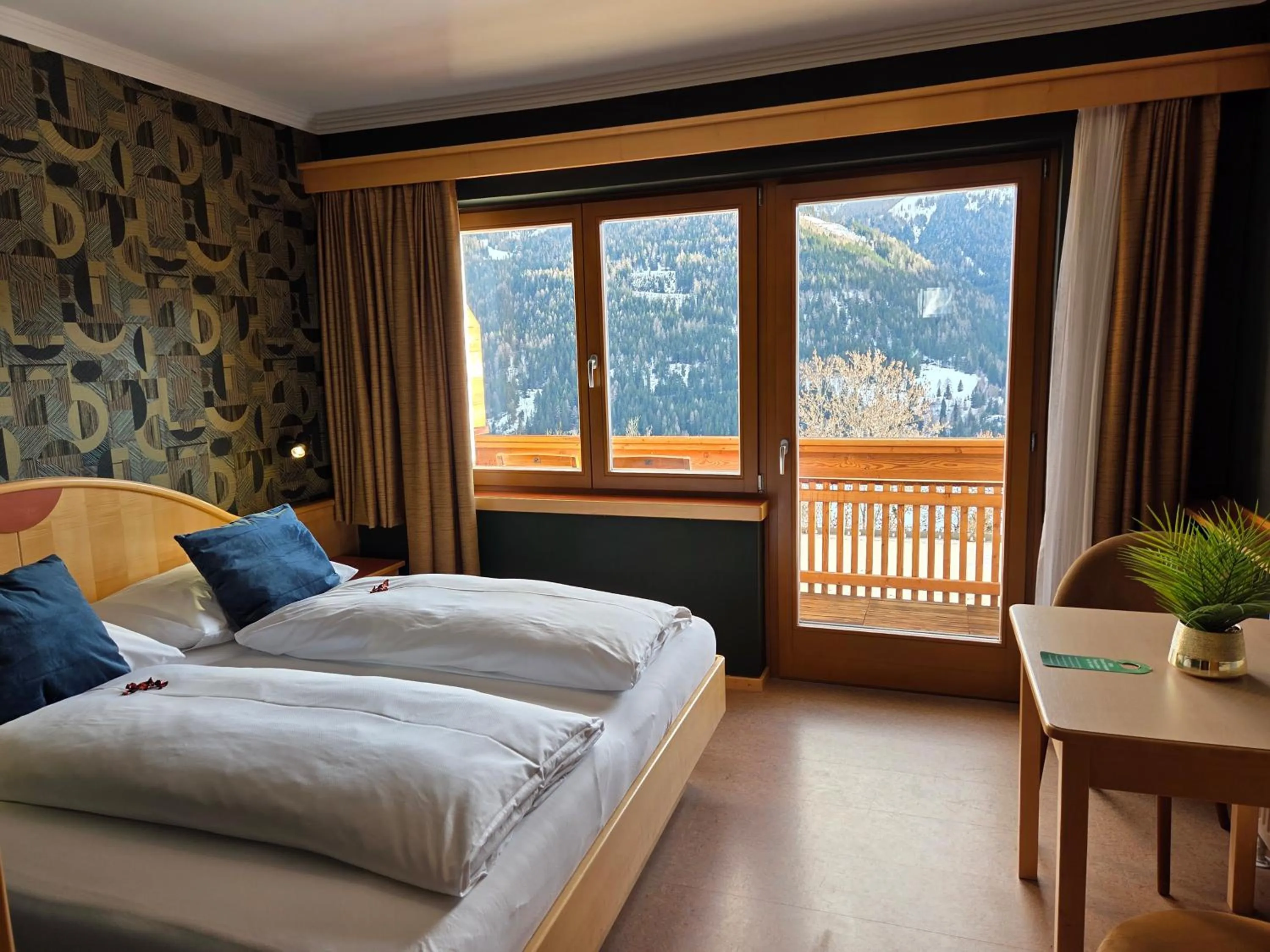 Bed in Hotel Restaurant Raunig