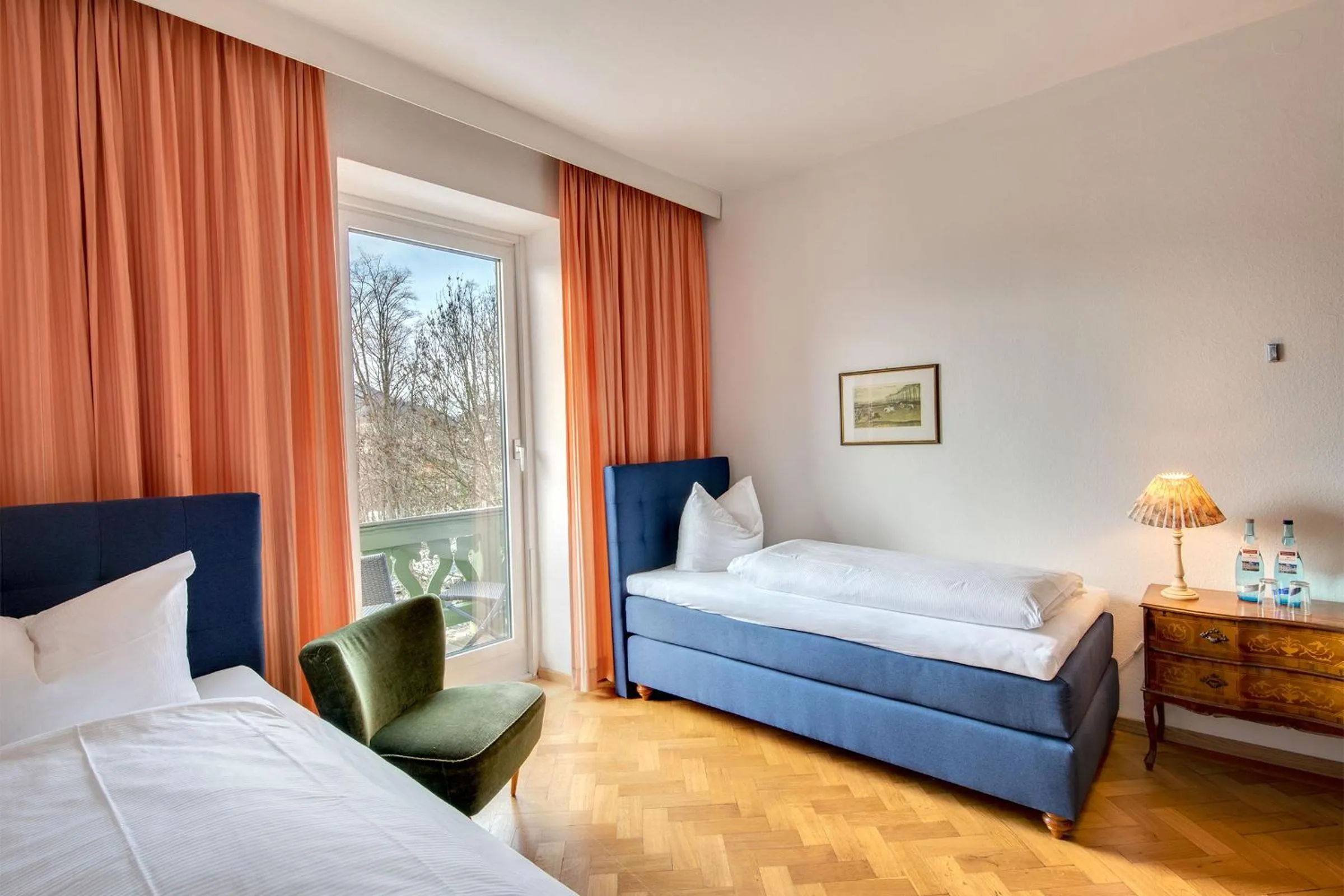 Bed in Hotel Kolbergarten