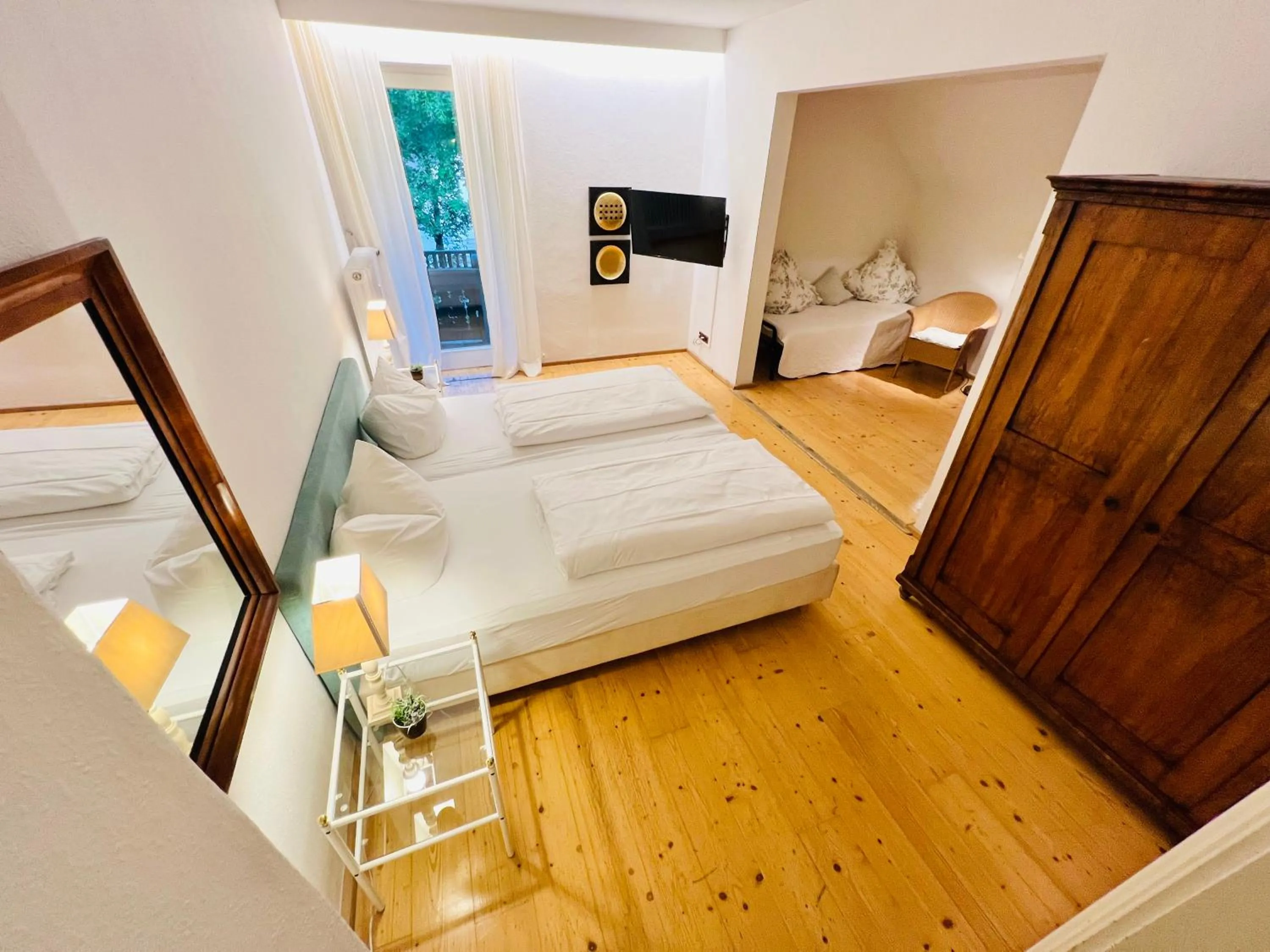 Bed in Hotel Kolbergarten