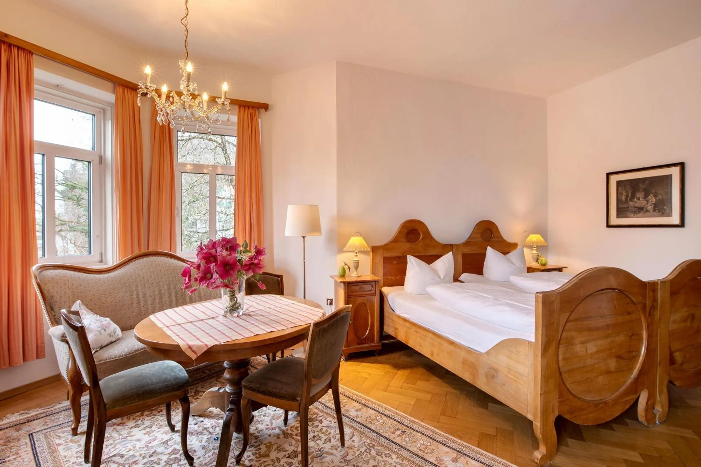 Bed in Hotel Kolbergarten