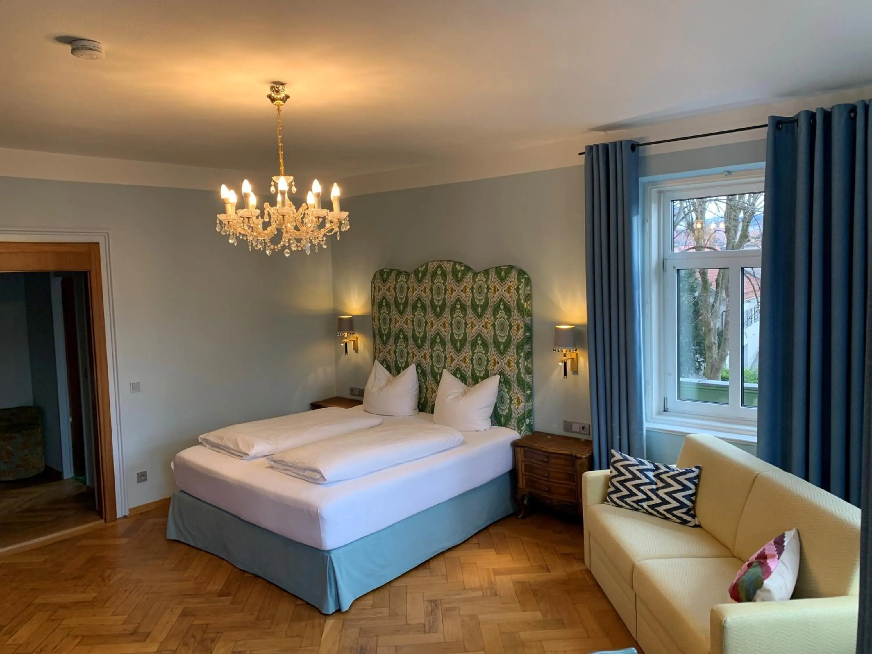 Bed in Hotel Kolbergarten